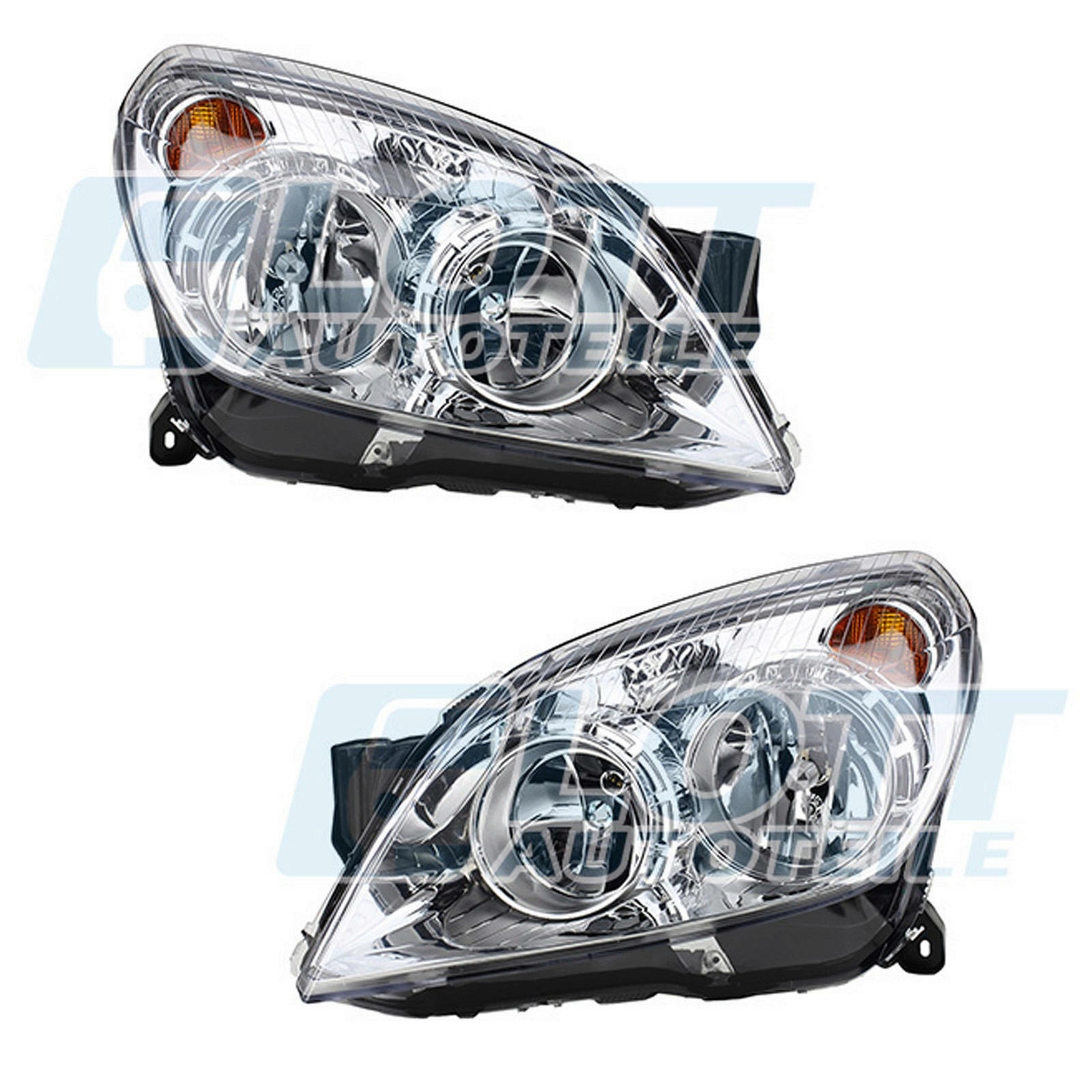 Hauptscheinwerfer H7 H1 links + rechts passend für Opel Astra H Caravan 1.6 1.4