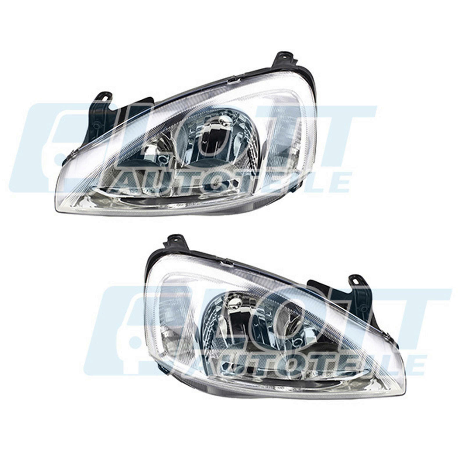 Hauptscheinwerfer H7 links + rechts passend für Opel Corsa bis BJ 06/2003 Combo