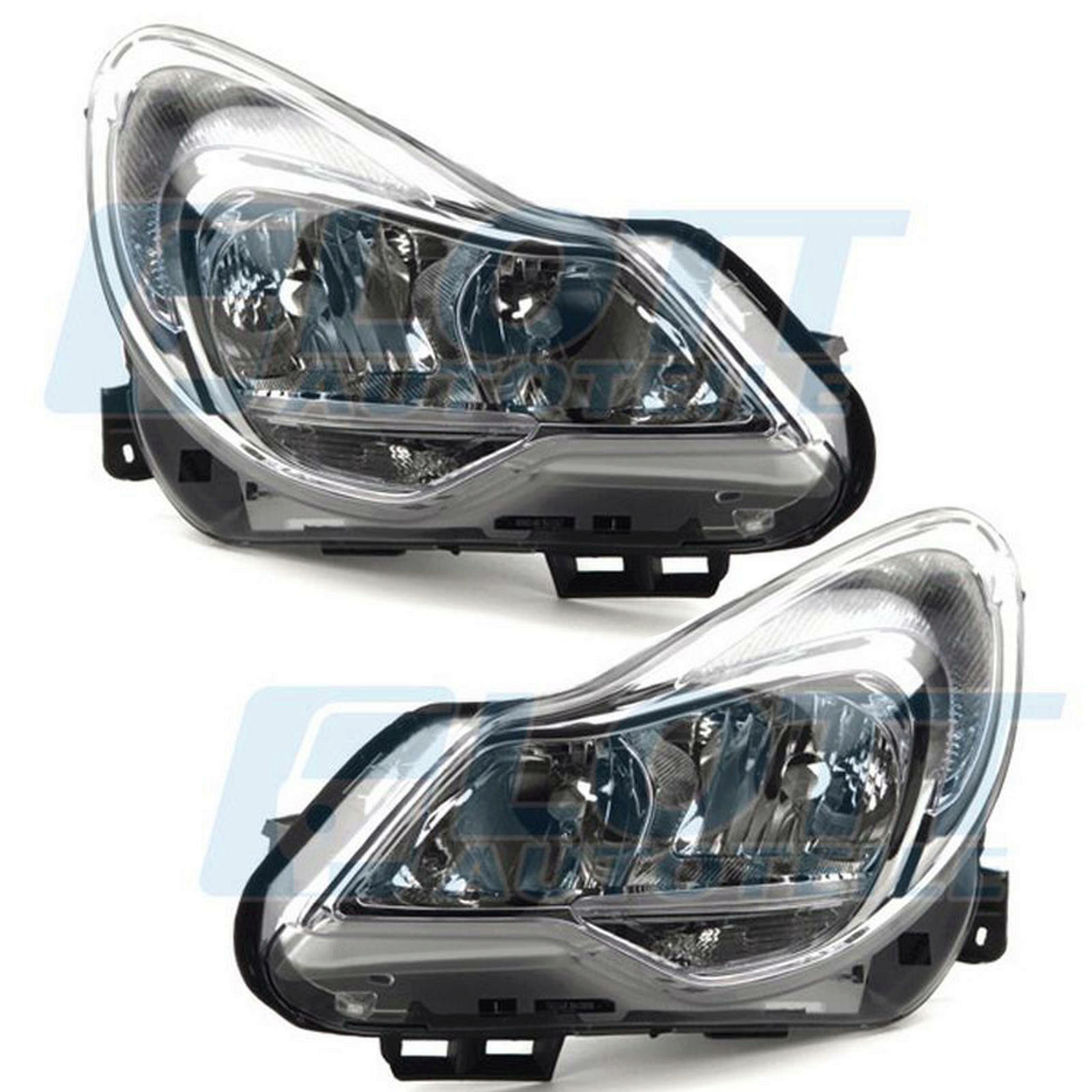 Hauptscheinwerfer H7 H1 links + rechts passend für Opel Corsa D ab BJ 01/2011