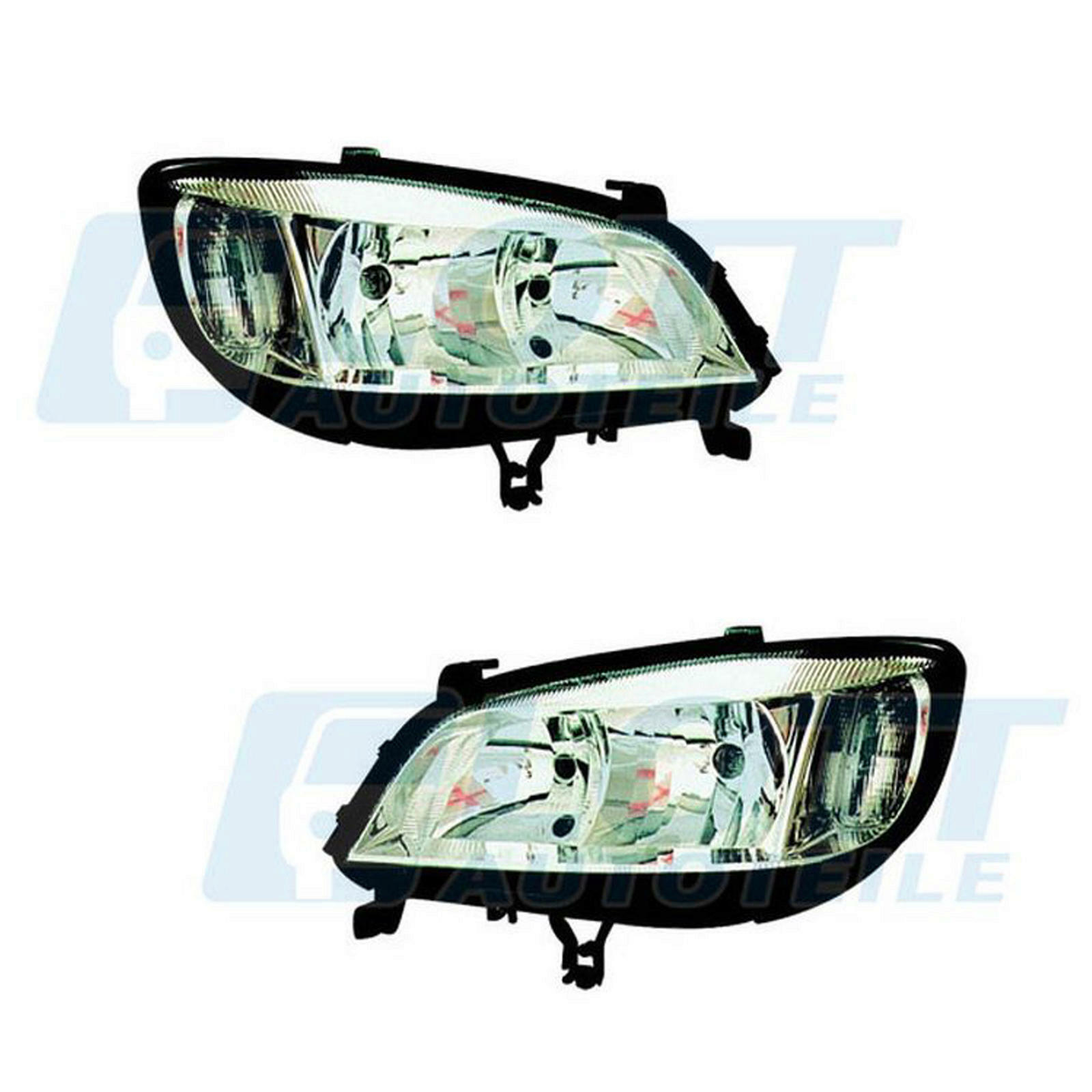 Hauptscheinwerfer H7 HB3 links + rechts passend für Opel Zafira A 1.8 1....