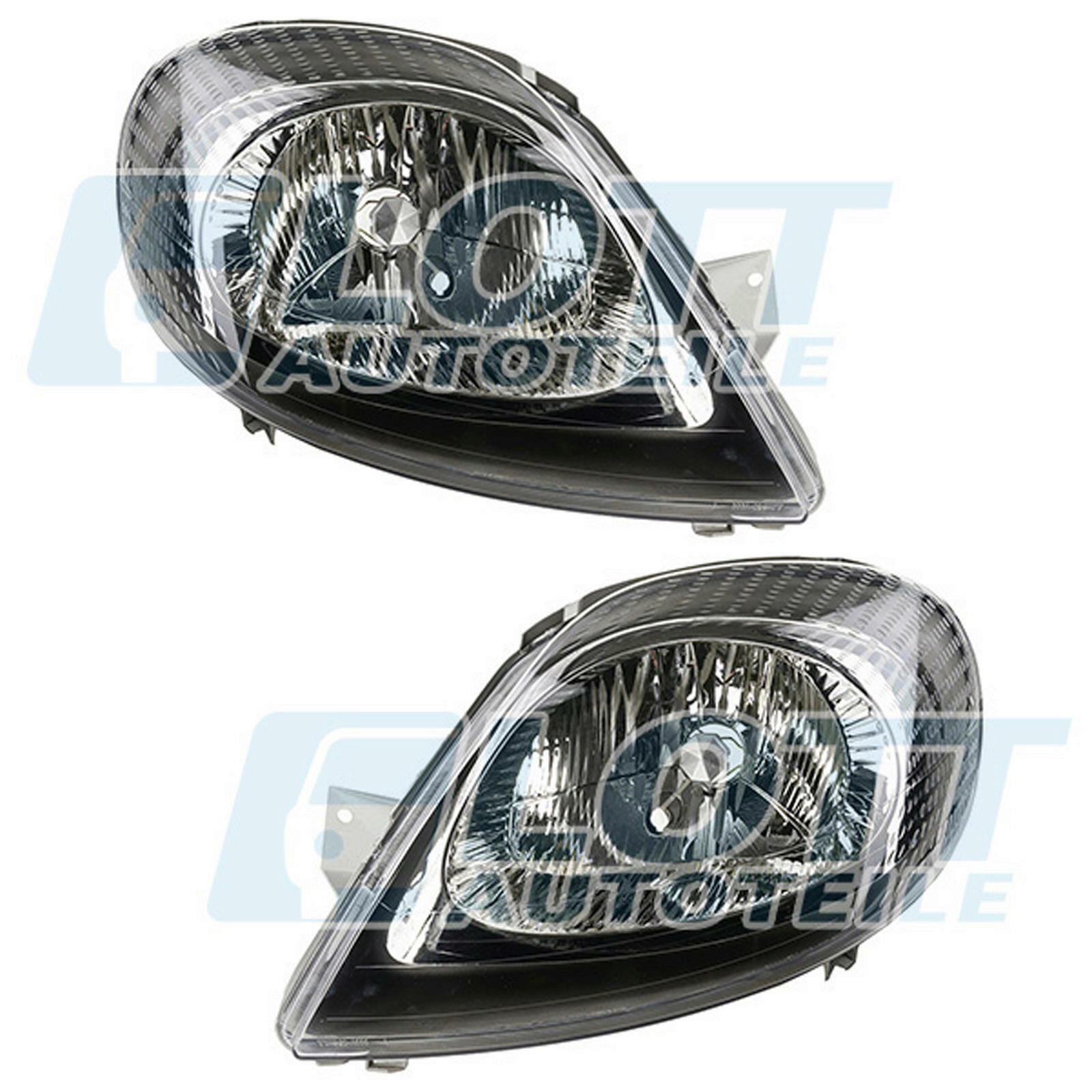 Hauptscheinwerfer H4 links + rechts passend f&uuml;r Opel Vivaro Renault Trafic 2 1.9