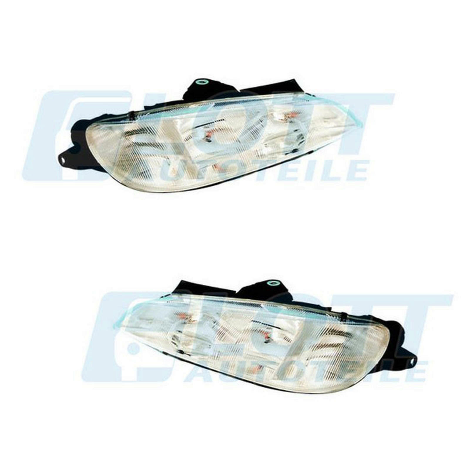 Hauptscheinwerfer H7 links + rechts passend für Peugeot 406 1.8 bis BJ 0...