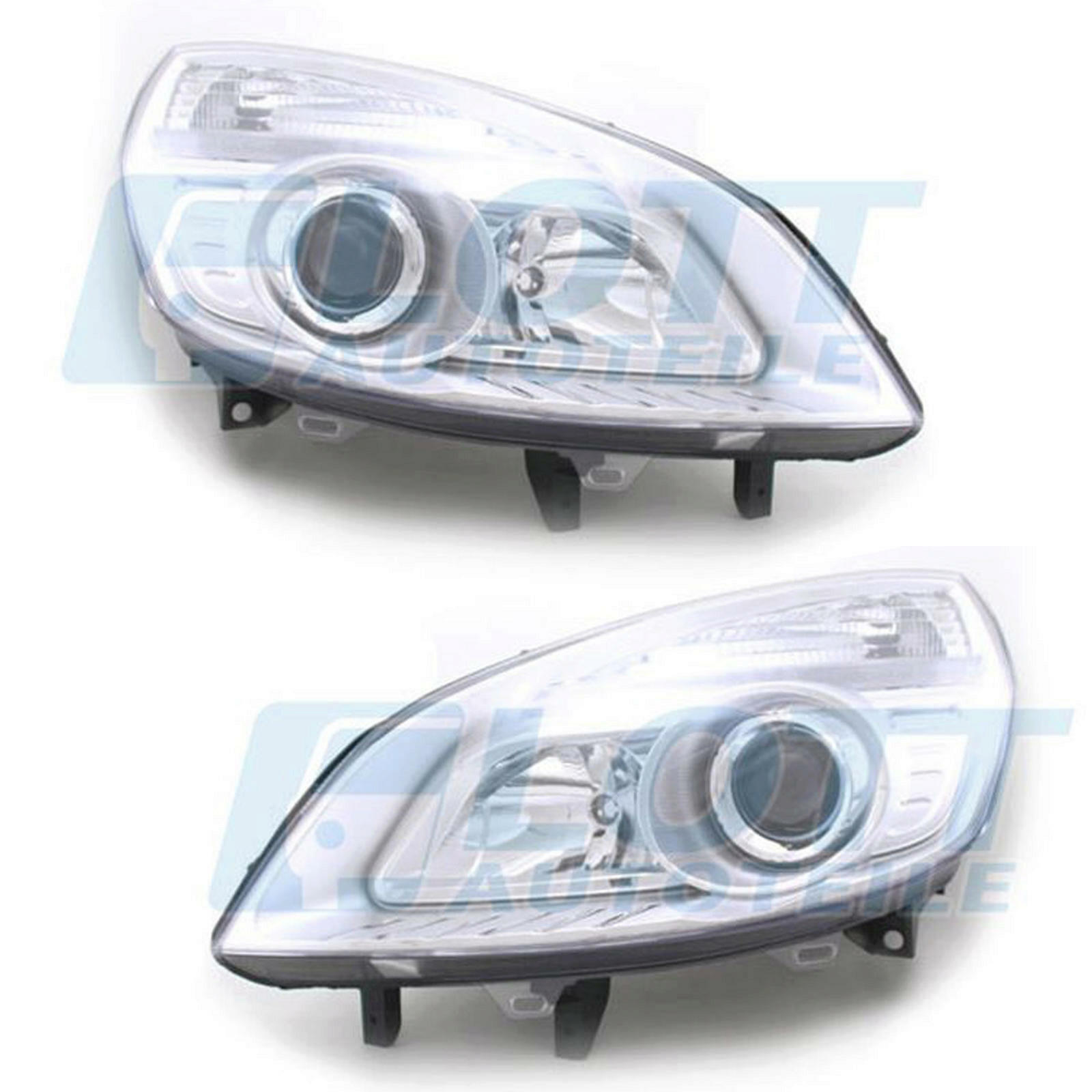 Hauptscheinwerfer H7 H1 links + rechts passend für Renault Scenic 2 ab 0...