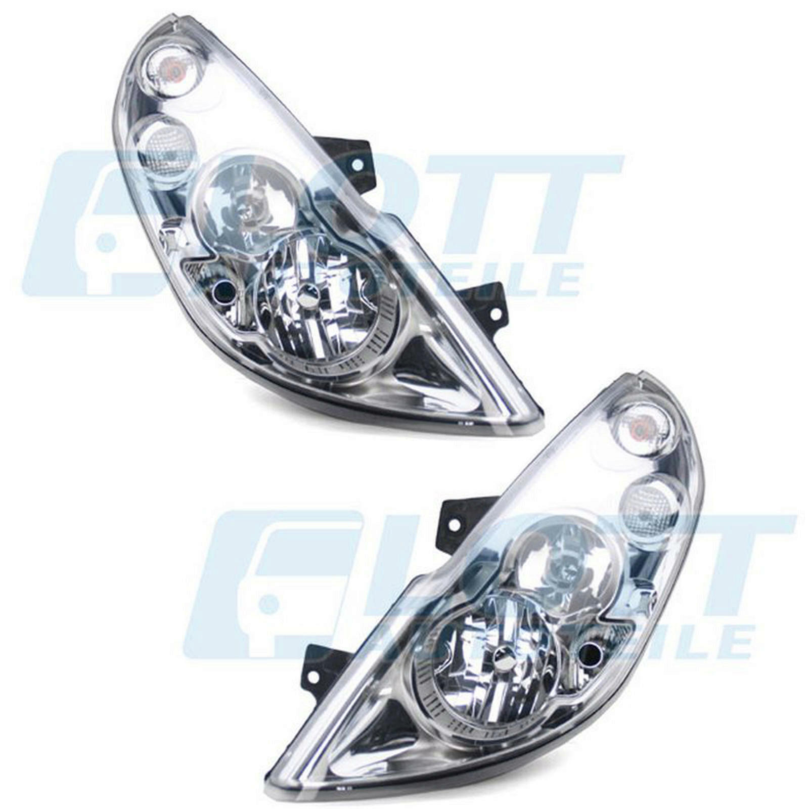 Hauptscheinwerfer H7 H1 links + rechts passend für Renault Master 3 Opel Movano