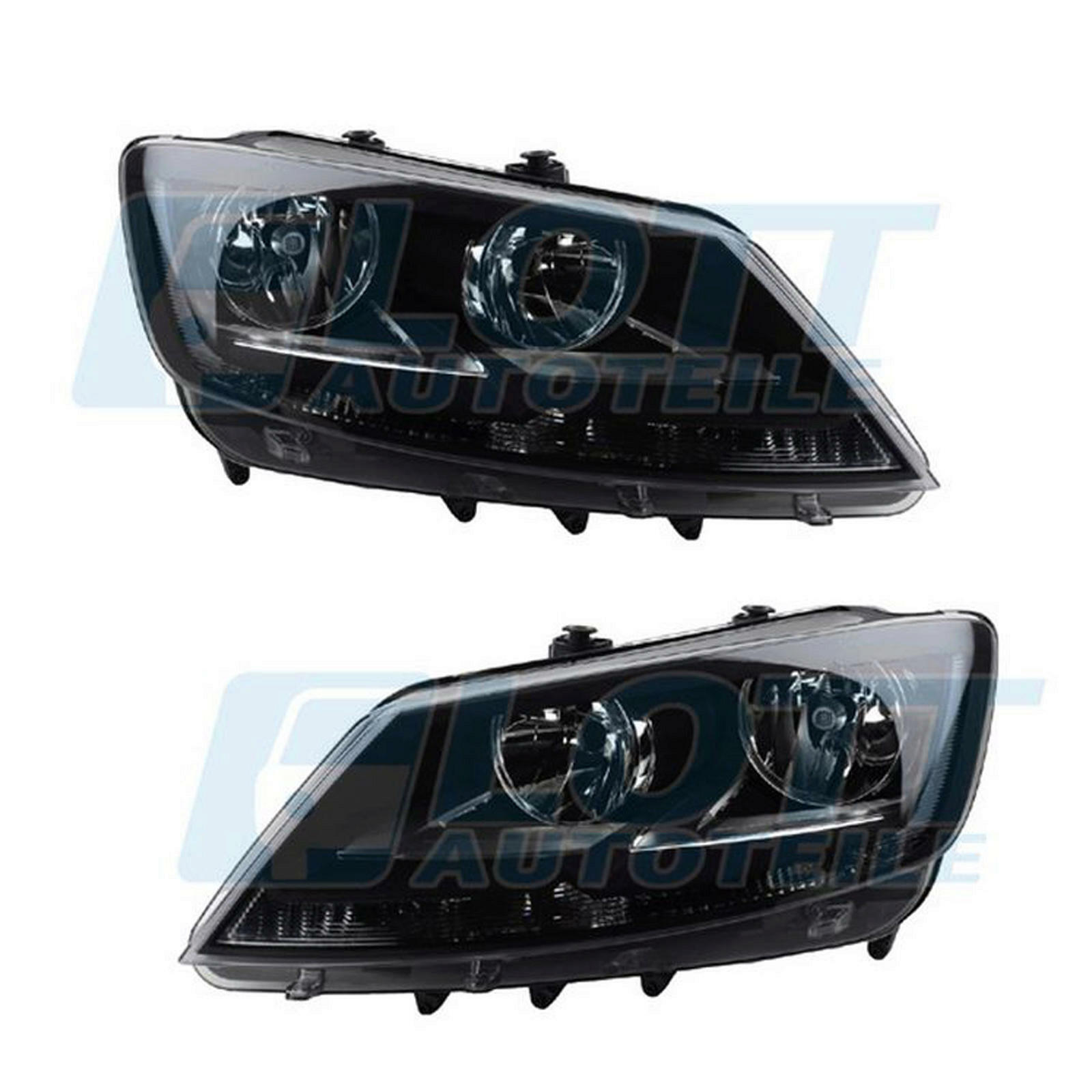 Hauptscheinwerfer H15 links + rechts passend f&uuml;r Seat Alhambra bis BJ 04/2015
