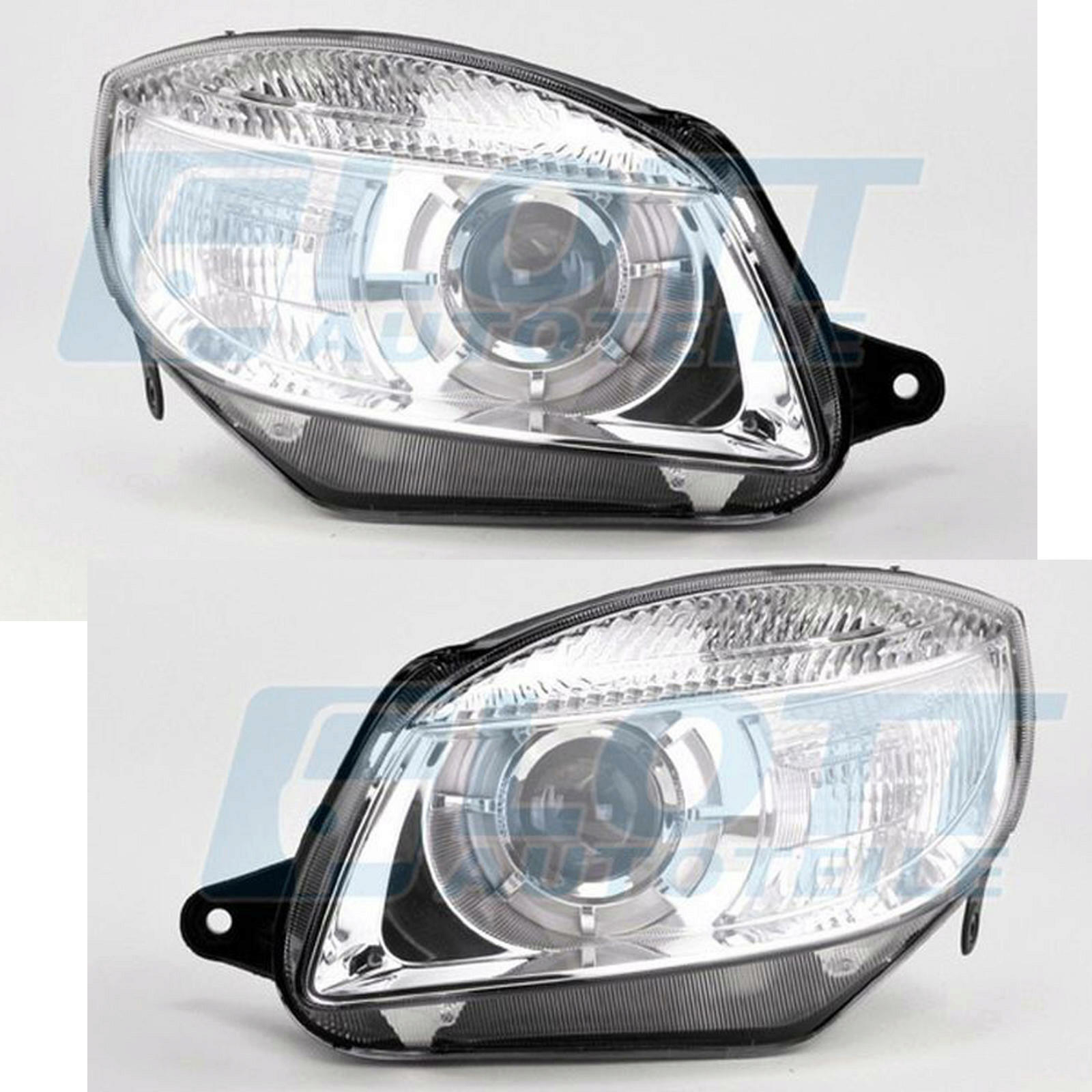 Hauptscheinwerfer H7 links + rechts passend für Skoda Fabia 2 1.2 bis BJ 03/2010