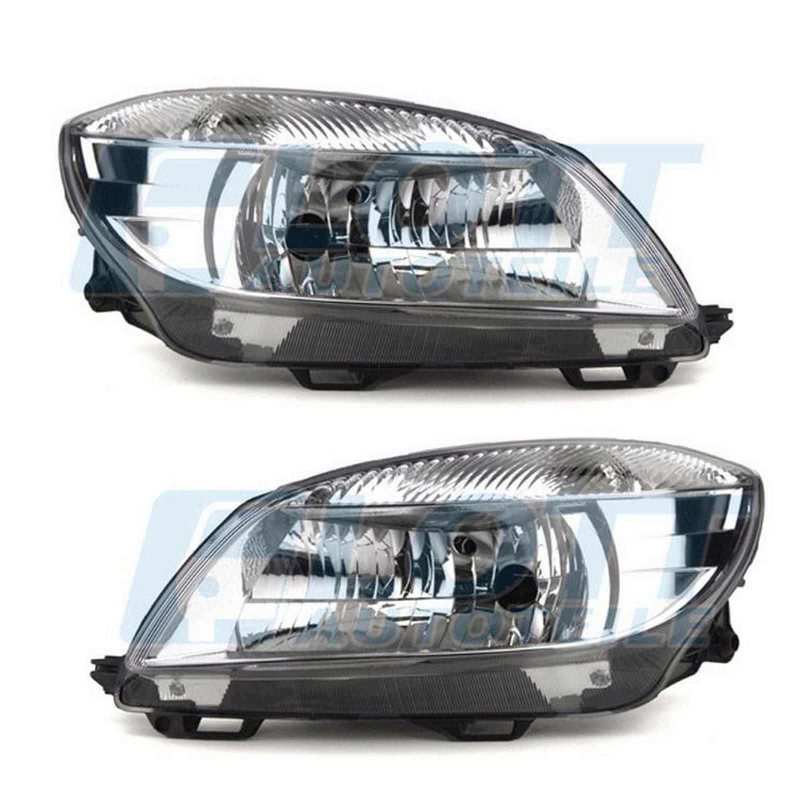 Hauptscheinwerfer H4 links + rechts passend für Skoda Fabia 2 1.2 ab BJ 04/2010
