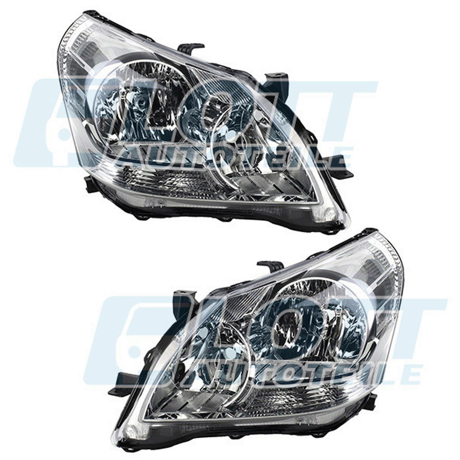 Hauptscheinwerfer H11 HB3 links + rechts passend f&uuml;r Toyota Verso bis BJ 02/2013