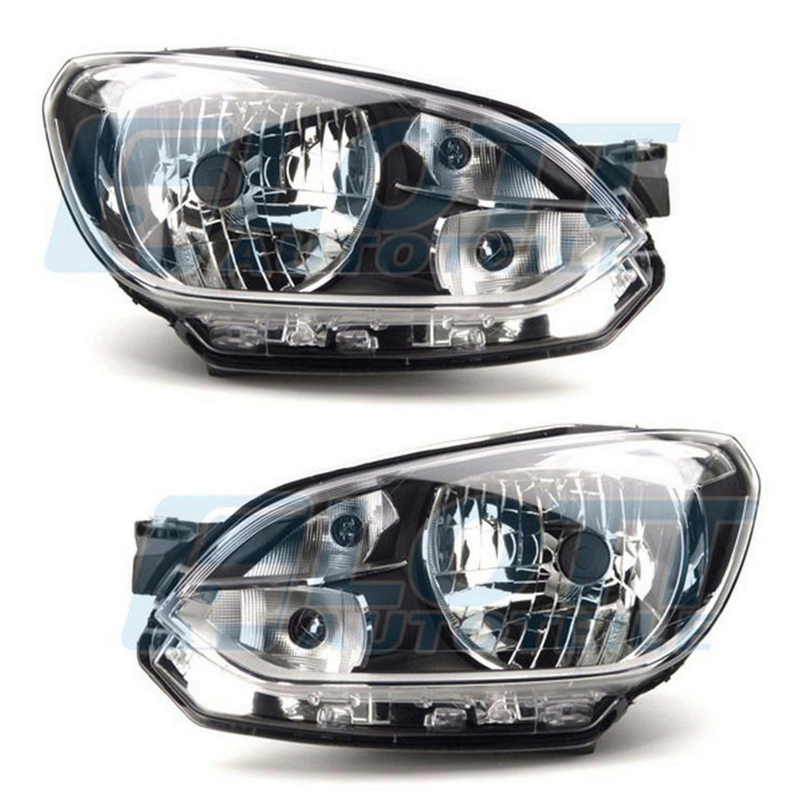 Hauptscheinwerfer H4 links + rechts passend für VW UP 121 1.0 bis BJ 06/...