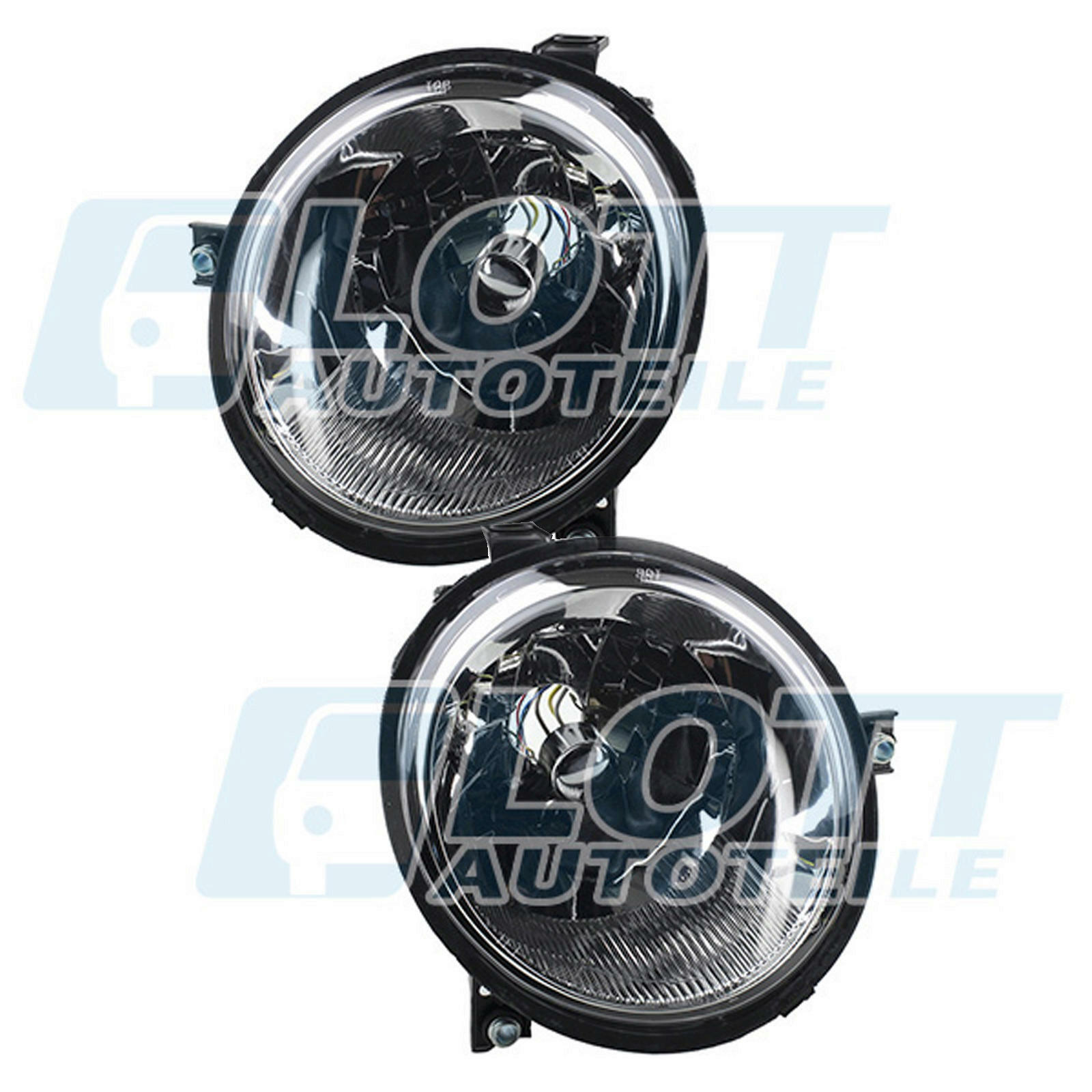 Hauptscheinwerfer H4 links + rechts passend für VW Lupo 1 6X1 1.0 1.4 16V 1.2 3L
