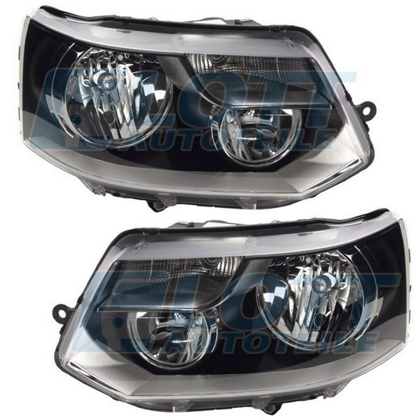Hauptscheinwerfer H15 H7 links + rechts passend für VW T5 7HA 2.0 ab BJ 11/2009