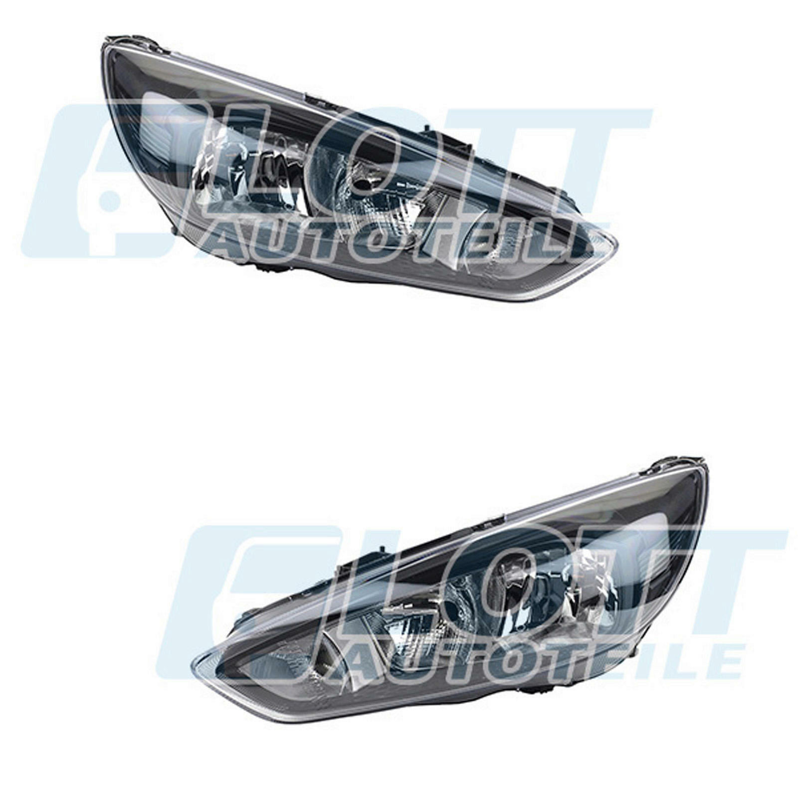 Hauptscheinwerfer H15 links + rechts passend für Ford Focus 3 1.0 ab BJ ...