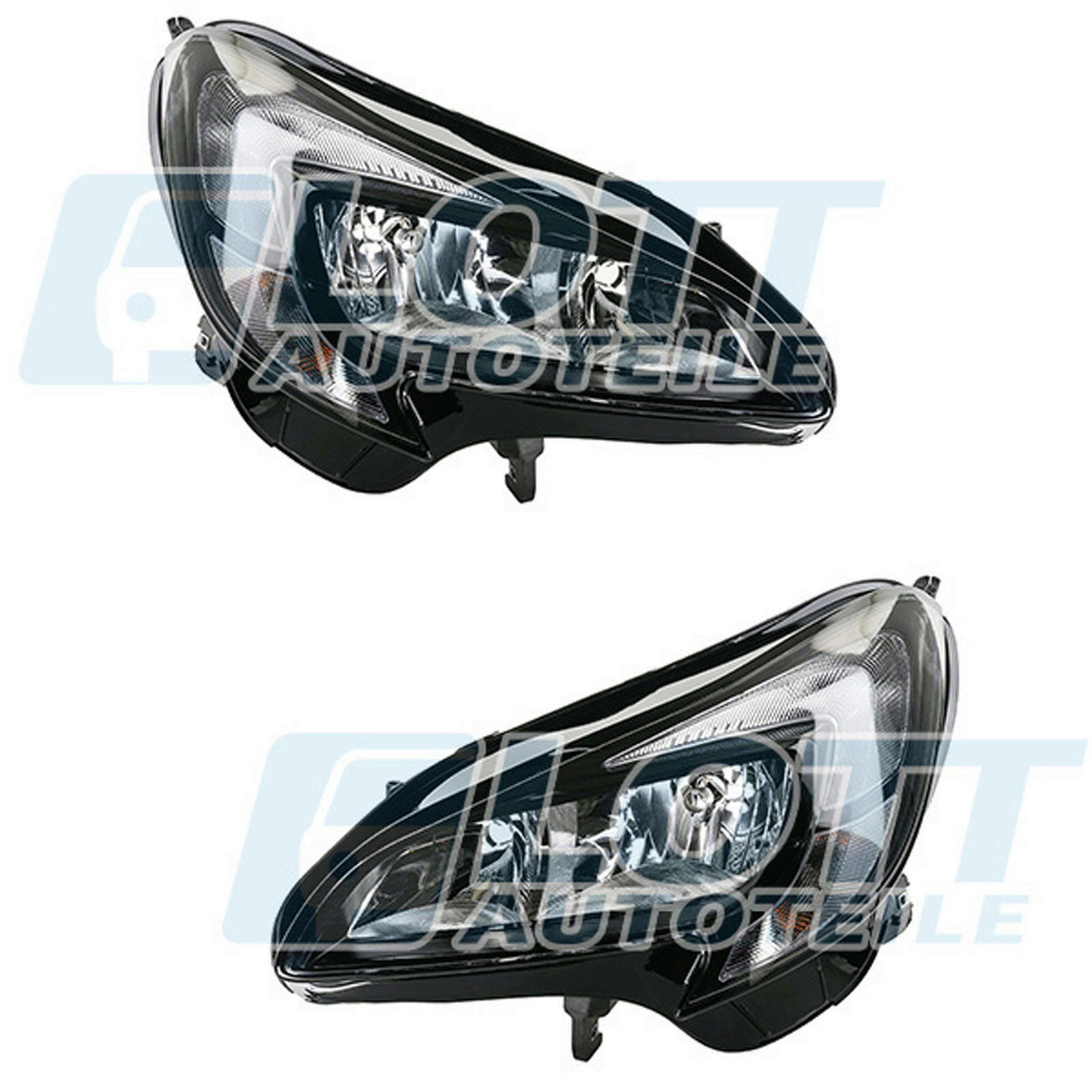Hauptscheinwerfer H7 links + rechts passend für Opel Corsa E 1.4 1.2 1.3...