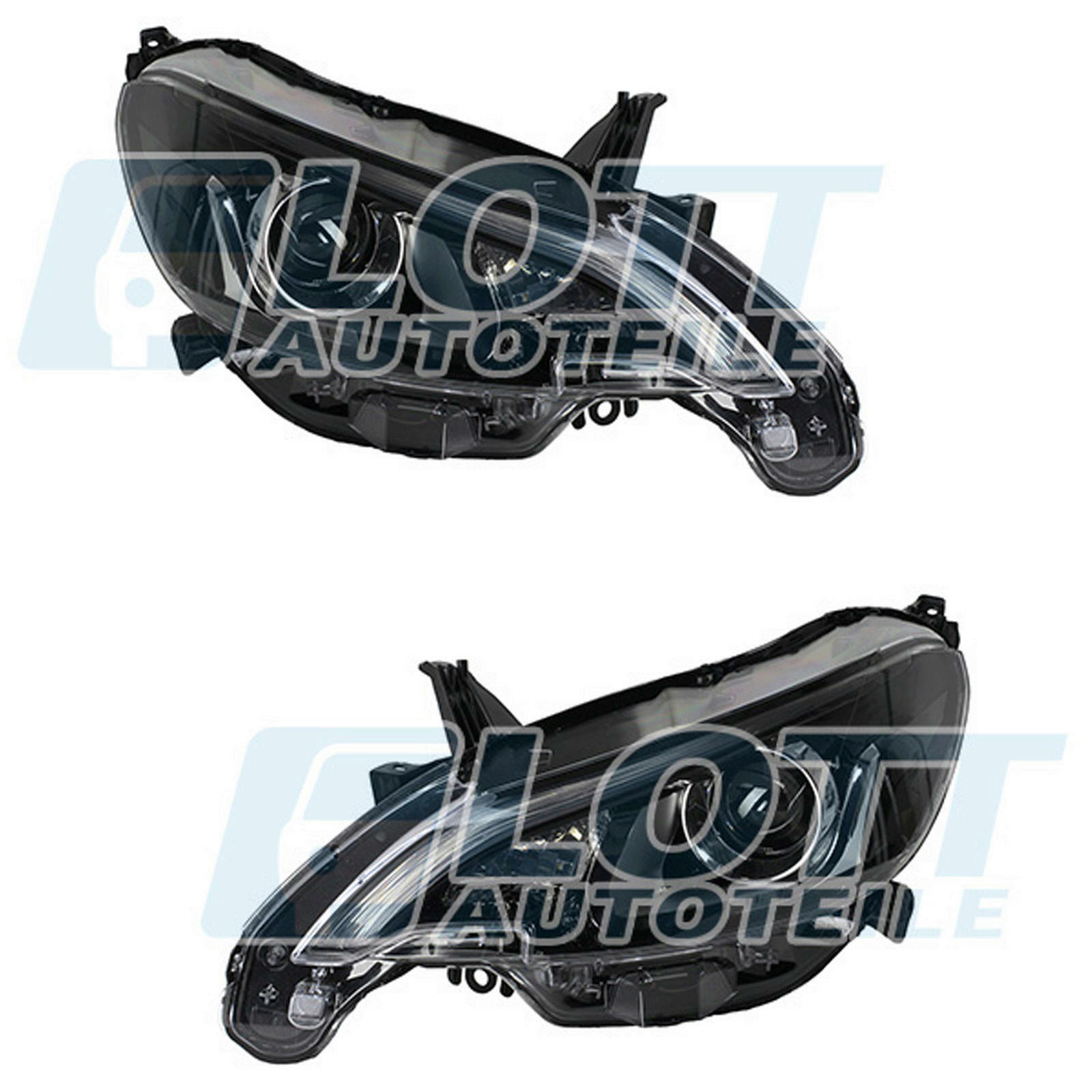 Hauptscheinwerfer Hir2 links + rechts passend für Peugeot 108 1.0 VTi 1....