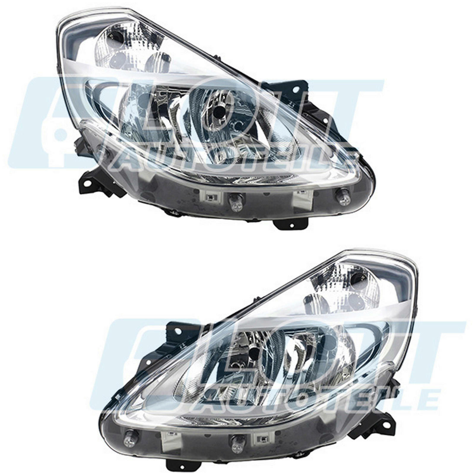 Hauptscheinwerfer H7 links + rechts passend für Renault Clio 3 1.2 ab BJ 05/2009