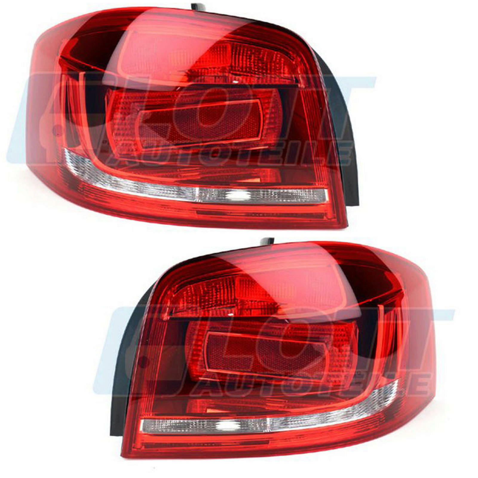 2x Heckleuchte links + rechts außen passend für Audi A3 8P1 bis BJ ab 08/2008