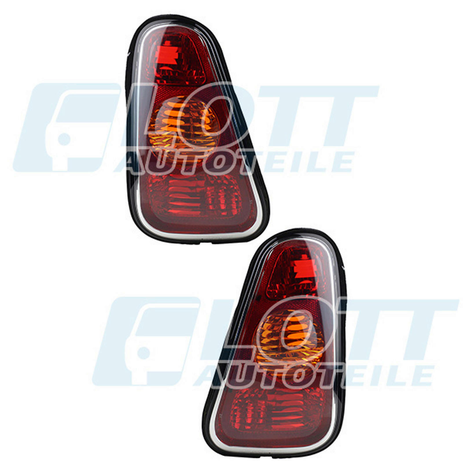 2x Heckleuchte Rücklicht Rot links + rechts passend für MINI R50 R5...
