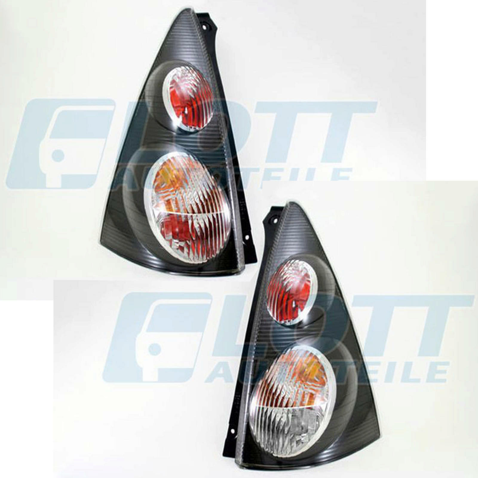2x Heckleuchte links + rechts passend f&uuml;r Citroen C1 1.0 1.4 HDi
