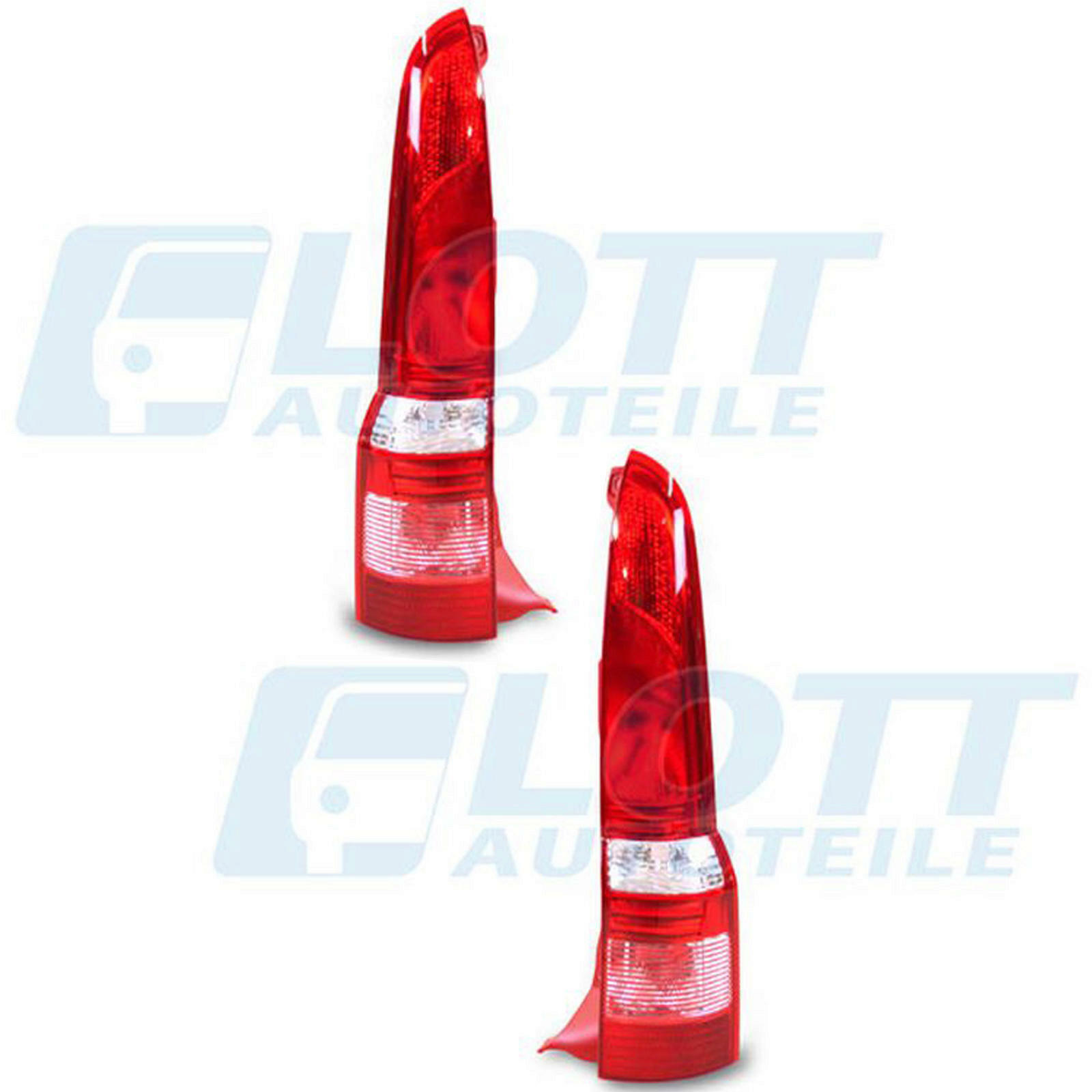 2x Heckleuchte links + rechts passend f&uuml;r Fiat Panda Classic 1.1 1.2 1.4 4x4