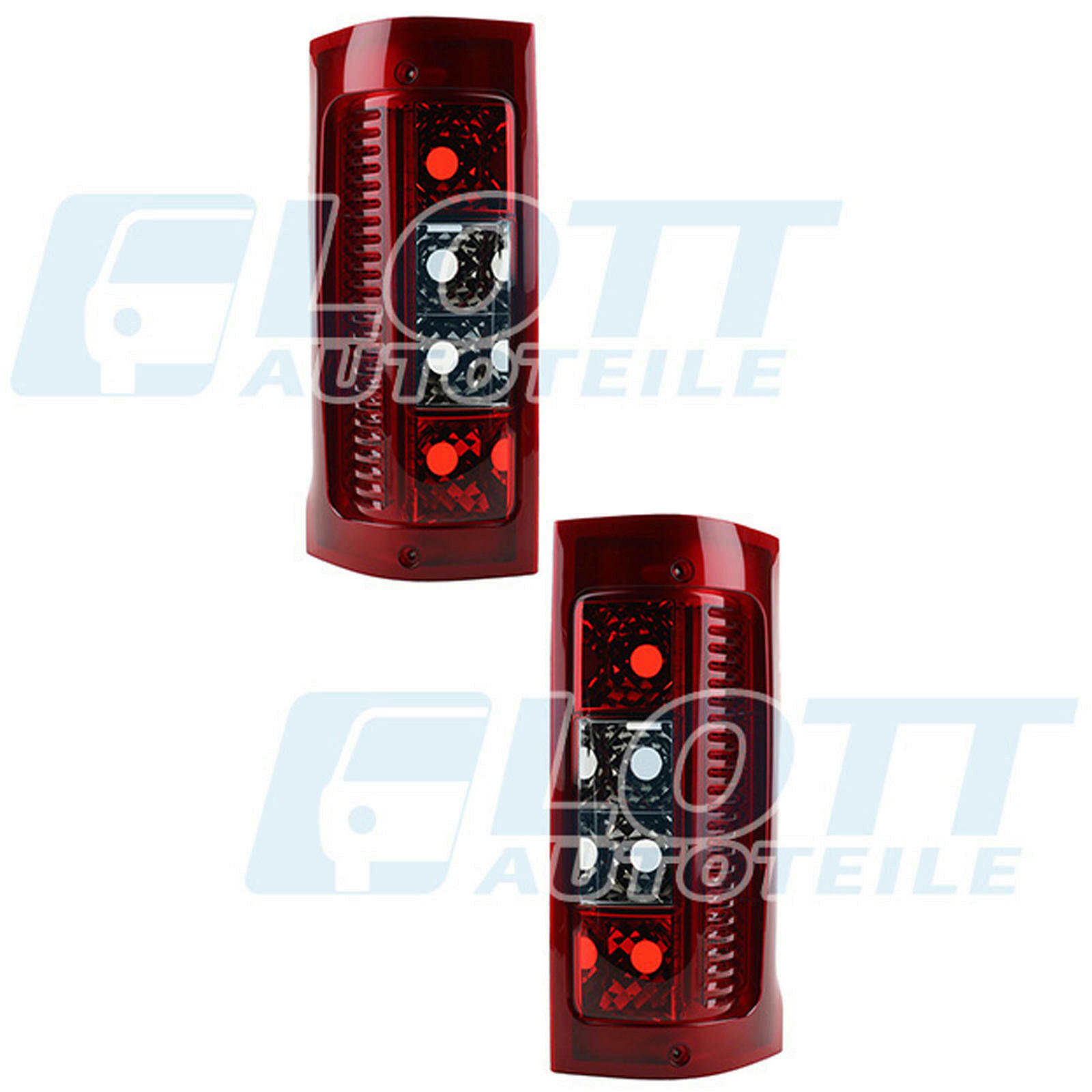 2x Heckleuchte links + rechts passend für Fiat Ducato Citroen 1 Peugeot Boxer