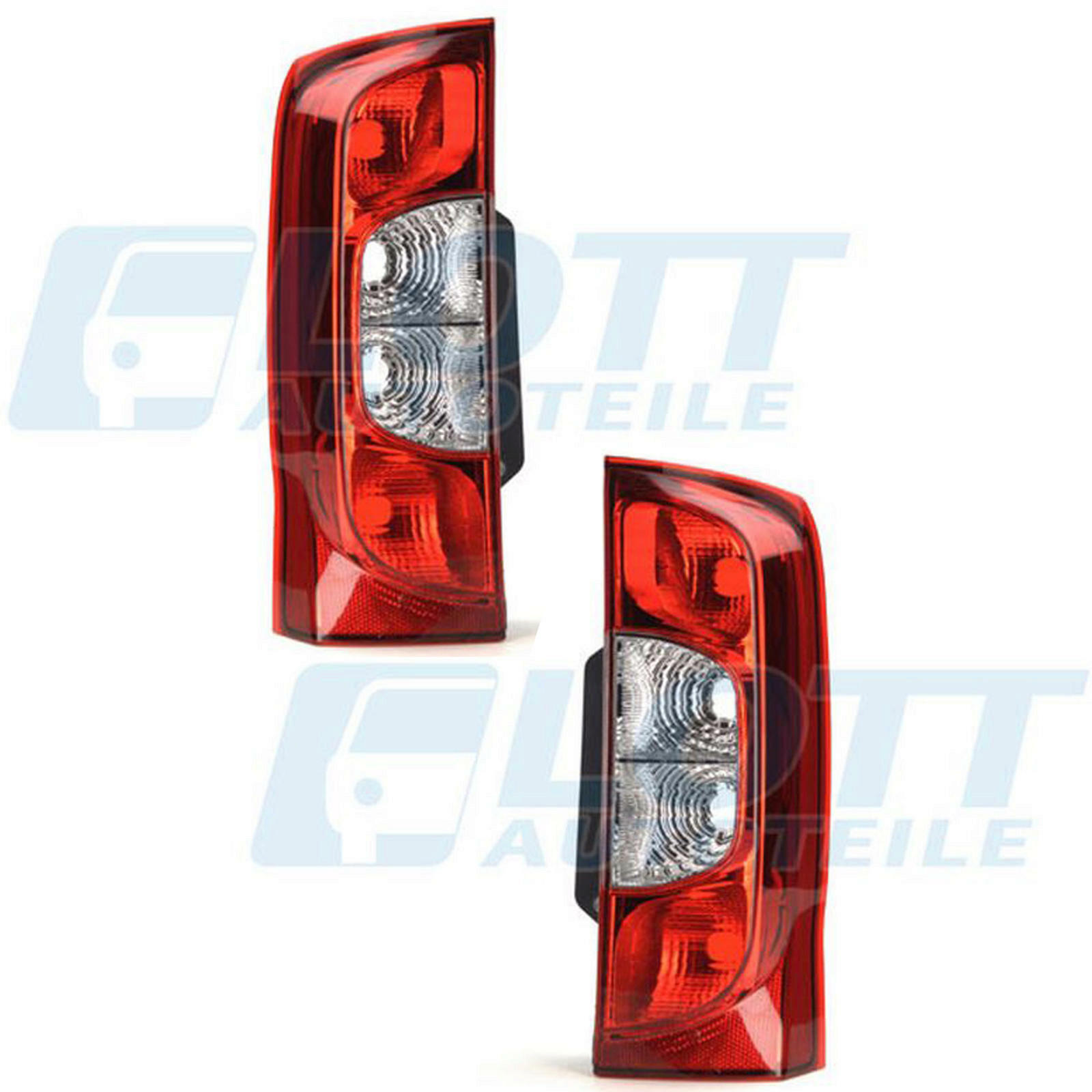 Heckleuchte Set R&uuml;cklicht links rechts passend f&uuml;r Fiat Qubo 1.4 Citroen Nemo