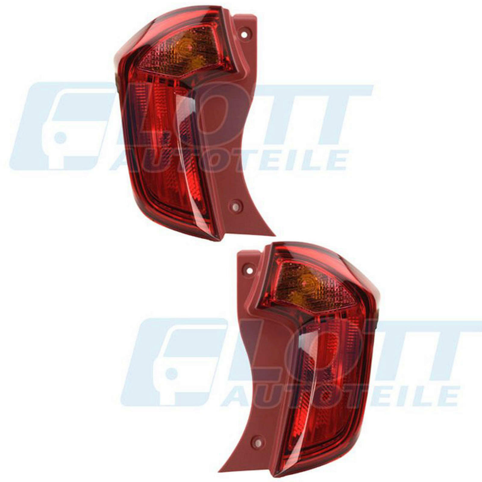 2x Heckleuchte links + rechts passend f&uuml;r KIA Picanto 2 1.0 1.2 LPG Bi-Fuel