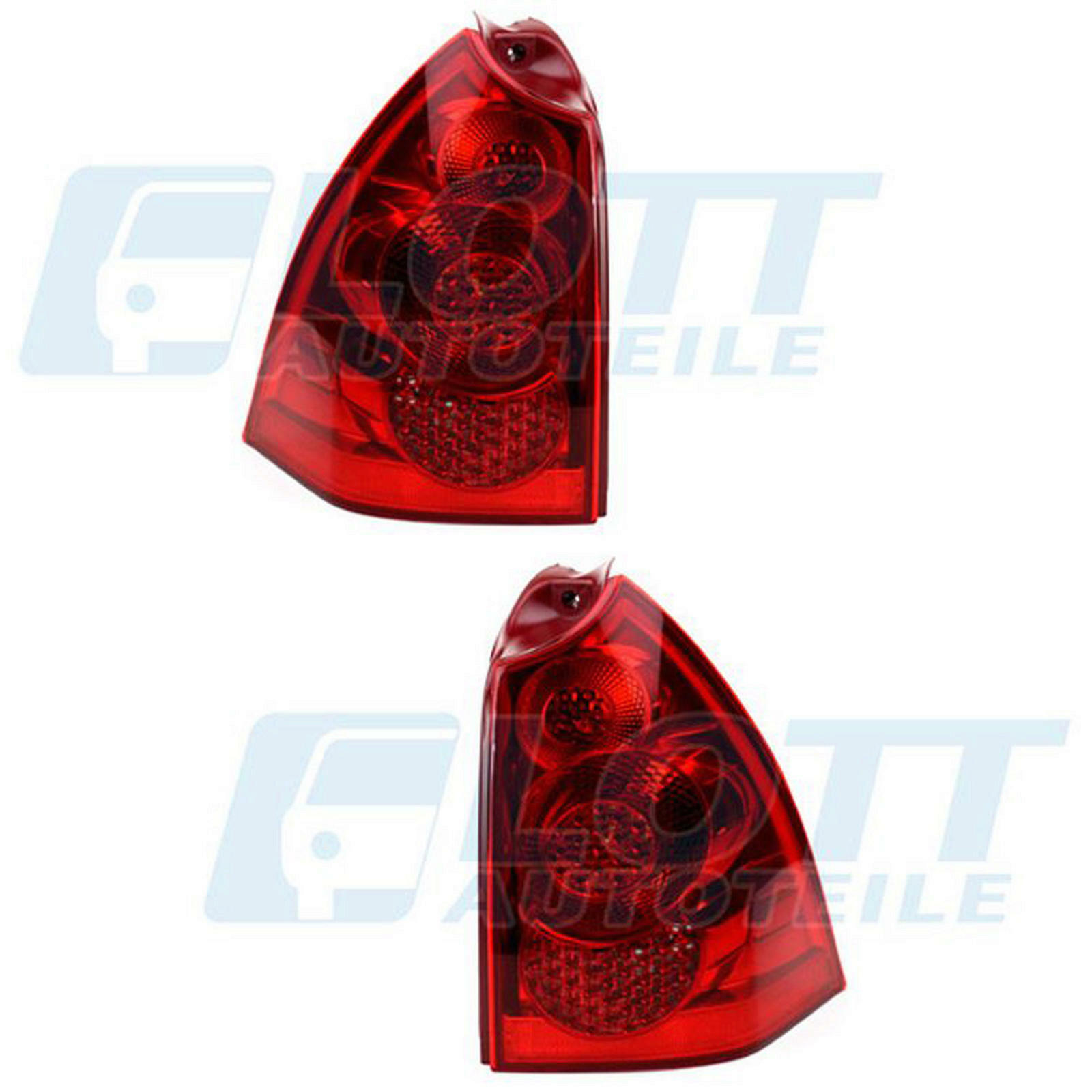 2x Heckleuchte links + rechts passend für Peugeot 307 1.6 2.0 135 BJ ab 06/2005