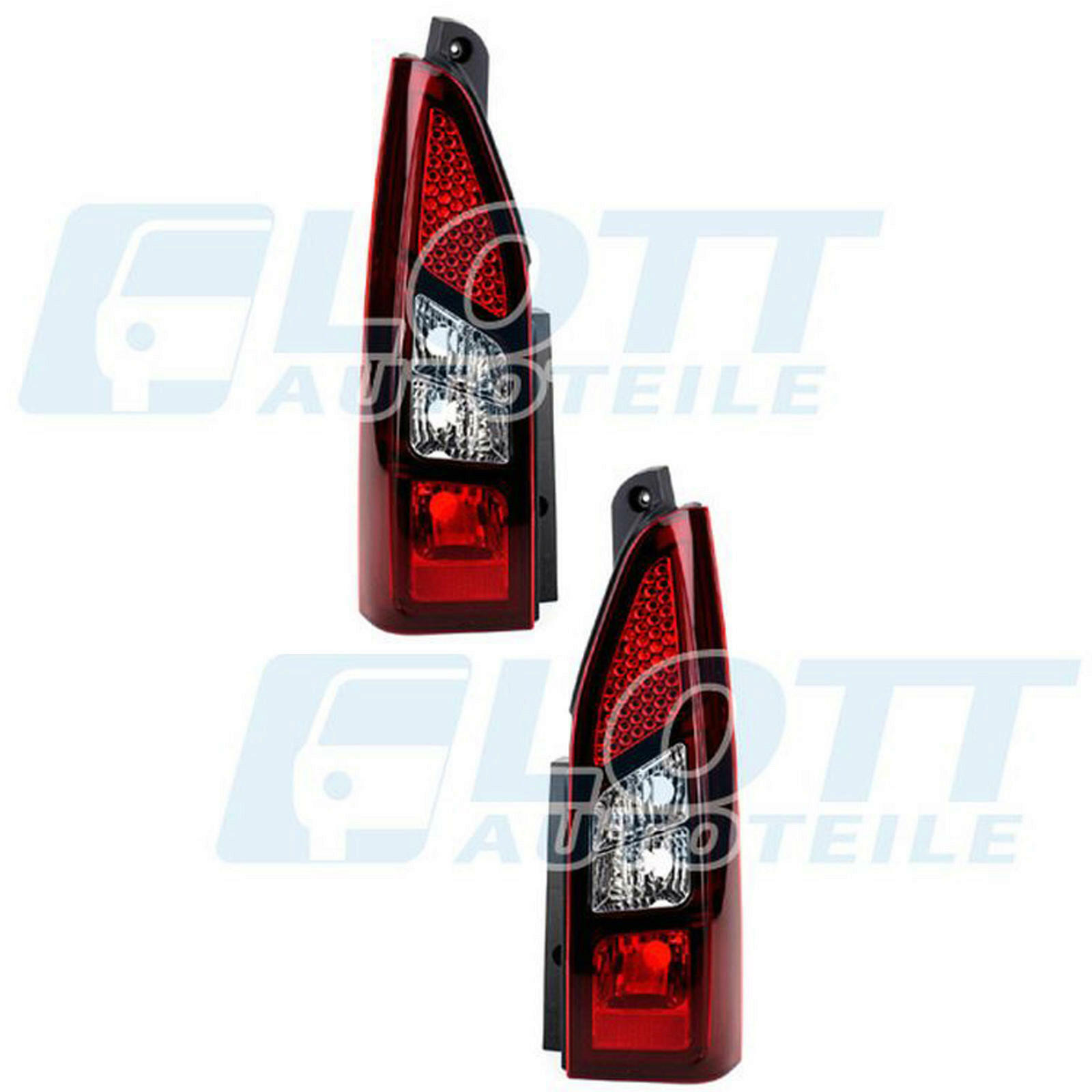 2x Heckleuchte links + rechts passend für Citroen Berlingo 1.6 115 BJ ab 03/2012