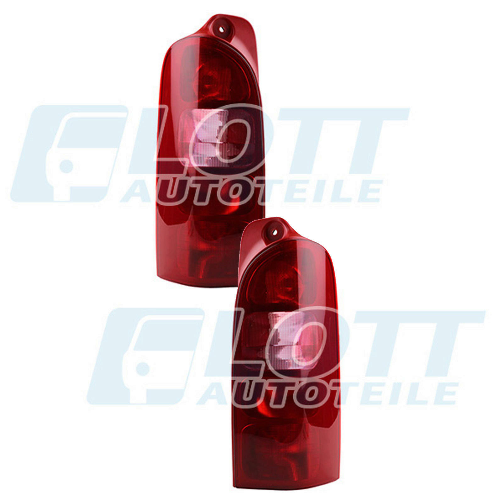 2x Heckleuchte links + rechts passend für Opel Movano Renault 2 BJ bis 1...