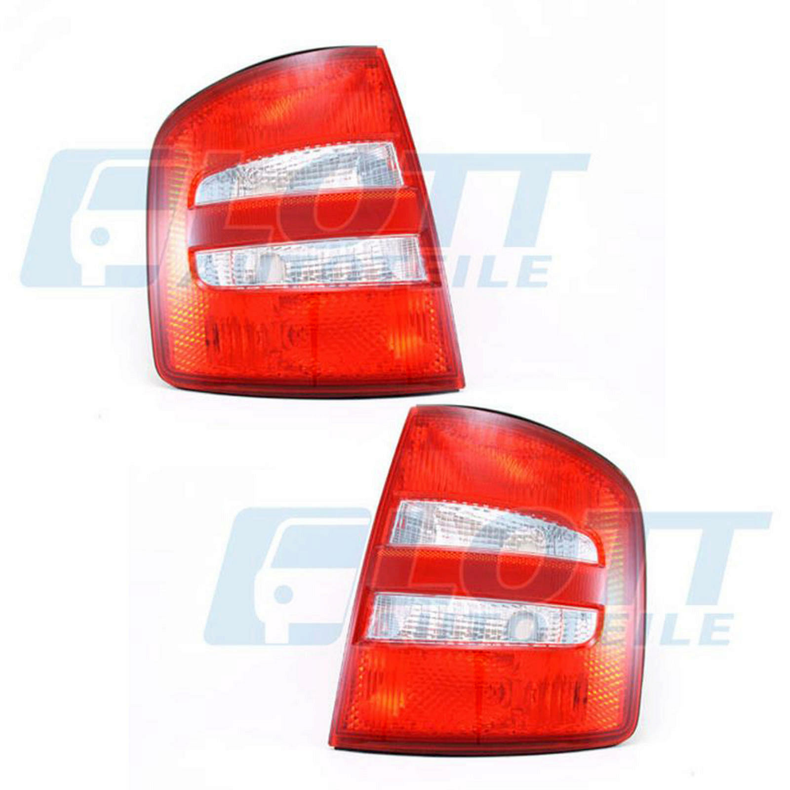 2x Heckleuchte links + rechts passend für Skoda Fabia 1 6Y5 1.4 BJ bis 0...
