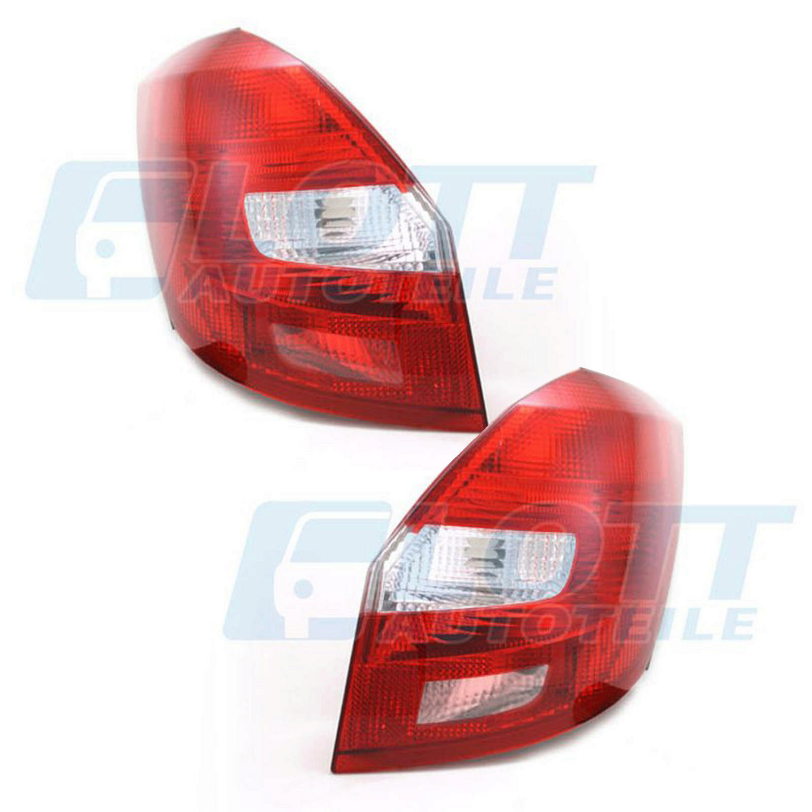 2x Heckleuchte links + rechts passend für Skoda Fabia 2 542 1.2 12V TSI 1.4