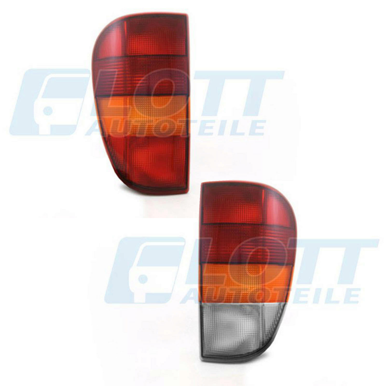 2x Heckleuchte links + rechts passend f&uuml;r VW Caddy 2 9k9a 1.9 Seat Inca 60 1.4