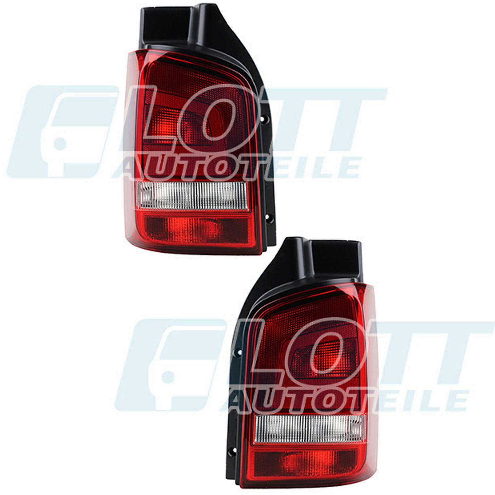 2x Heckleuchte links + rechts passend für VW T5 7HM 2.0 1.9 2.5 BJ ab 11/2009