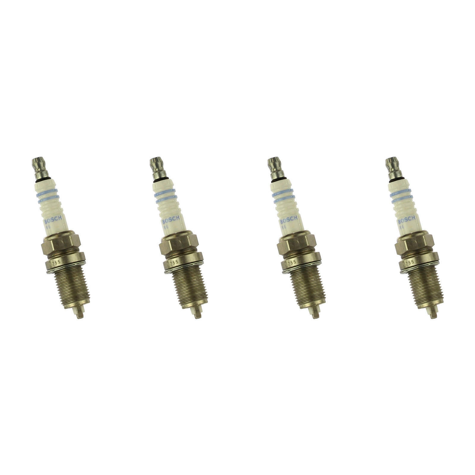 4x BOSCH Zündkerze Zuendkerze Nickel Set / 0 242 235 666 / 4-Zylinder