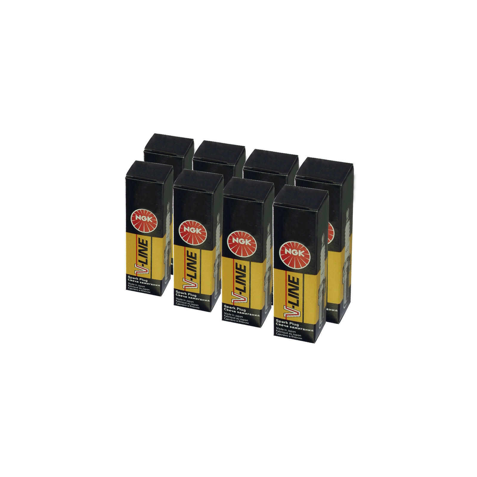 8x NGK Zündkerze Zuendkerze LPG Laser Line 1 Set // 1496 / 8-Zylinder