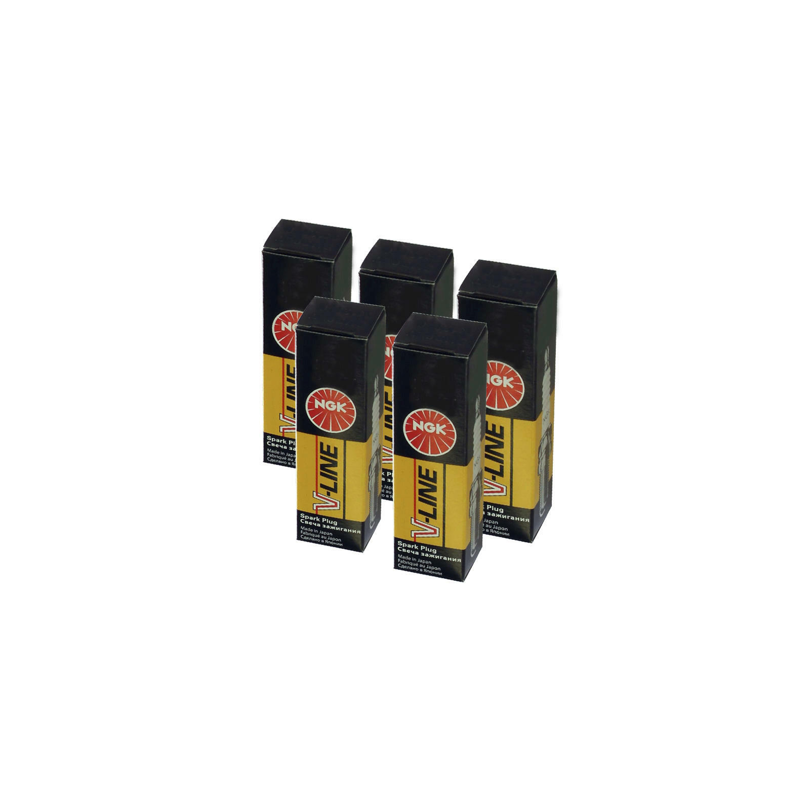 5x Original NGK Zündkerze passend passend für VW LUPO I (6X1, 6E1) 1.0 ALL,AER 3172