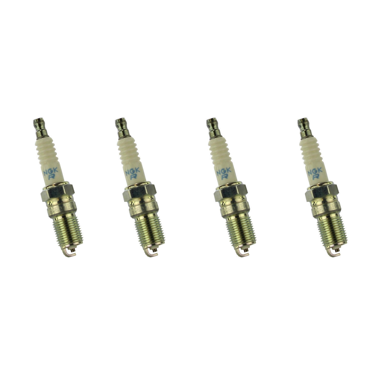 4x Original NGK Zündkerze passend passend für AUDI A3 Sportback (8PA) 1.6 FSI 6449