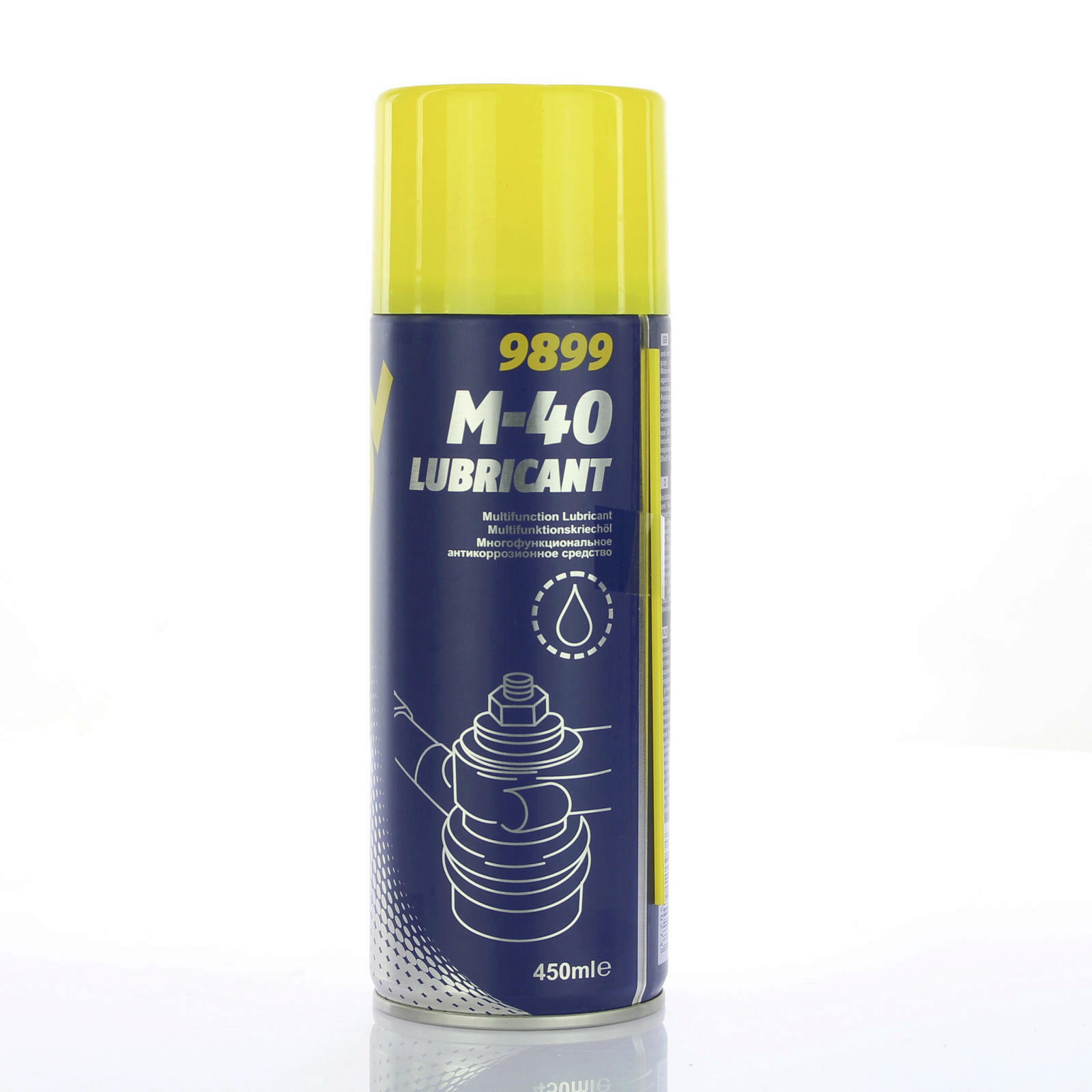 12x 450ml MANNOL Multifunktionsöl M-40 Rostlöser Korrosionsschutz Kriechöl 9899