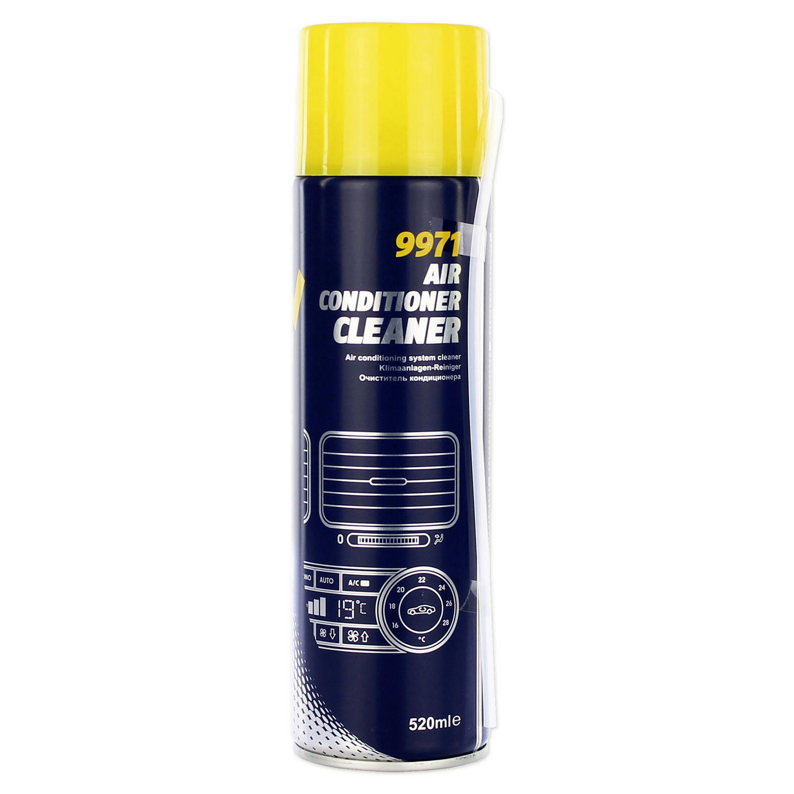 4x 520ml Mannol 9971 Klimaanlagenreiniger & Desinfektion Air Conditioner ...