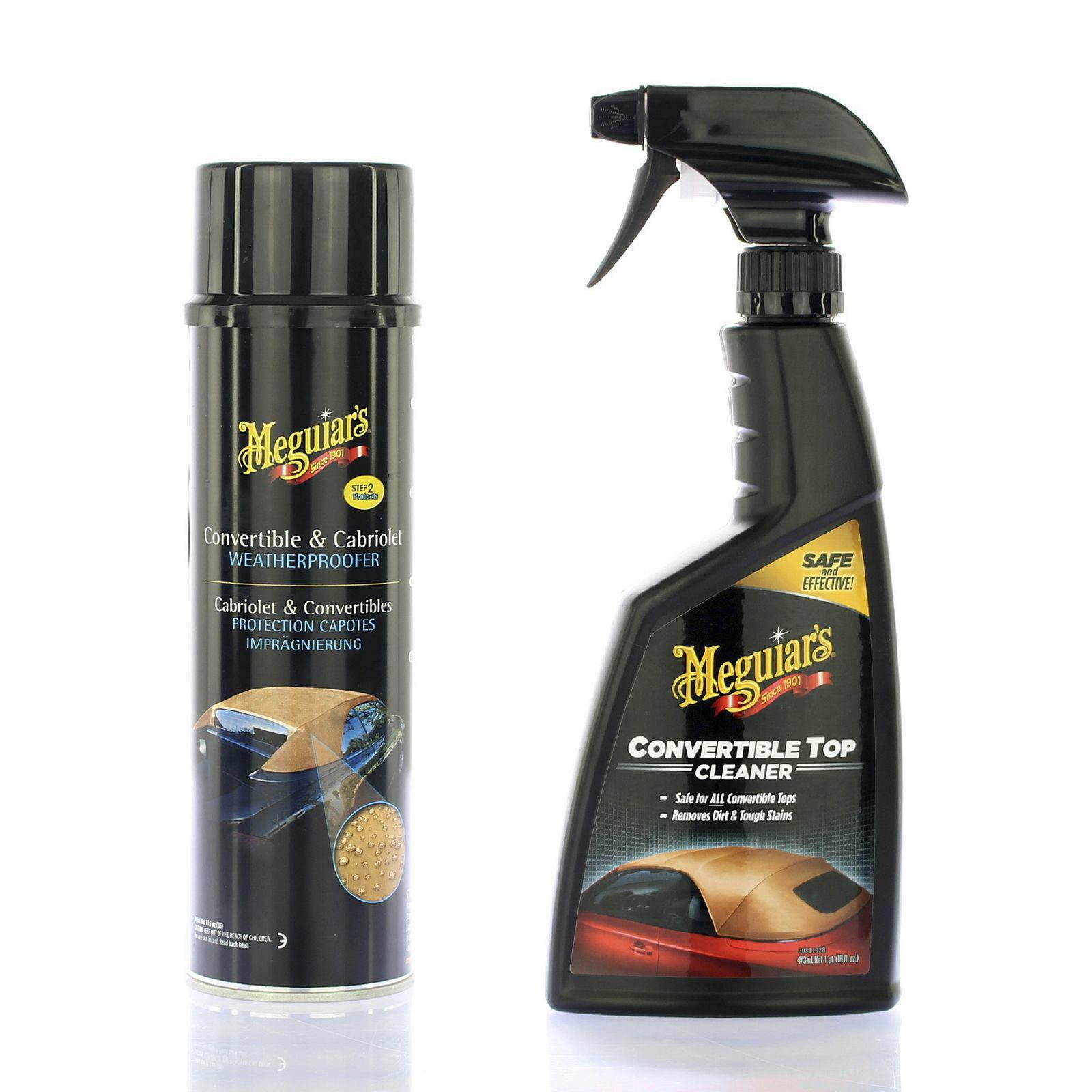 Meguiar´s Cabrio Verdeck-Pflege Set / Reiniger + Imprägnierung