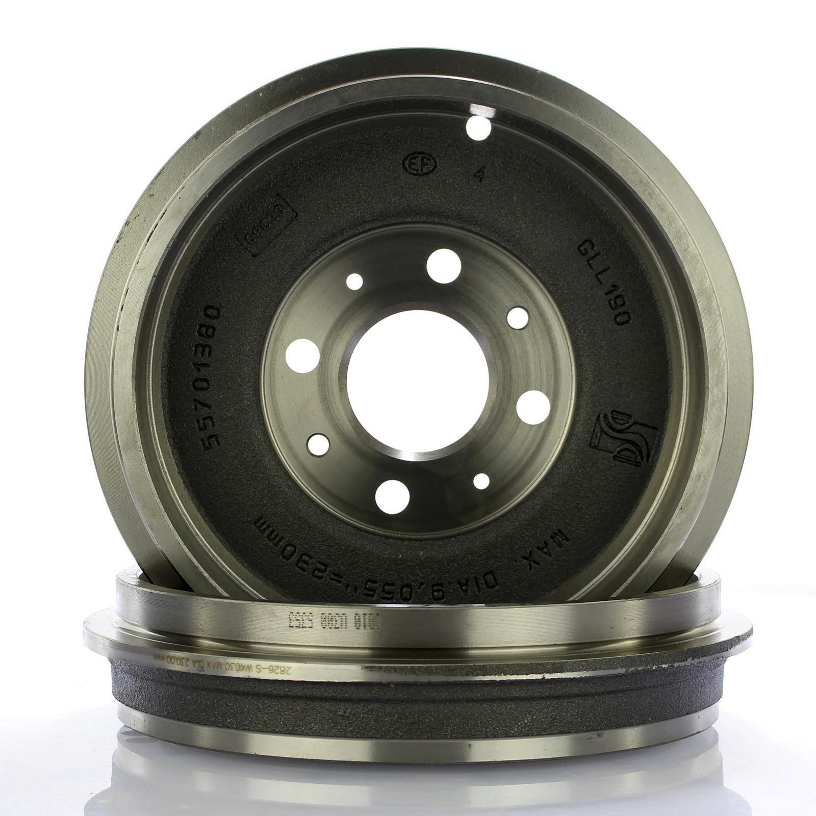 Bremstrommel Hinten passend für Opel Corsa D 1.2 1.4 Fiat Grande Punto EVO
