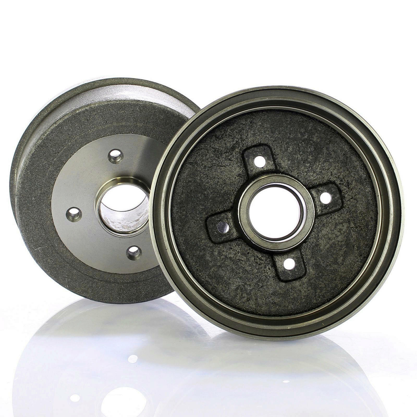 Bremstrommel Set Trommelbremse Hinten passend f&uuml;r Opel Corsa C 1.2 1.0 Tigra 1.4