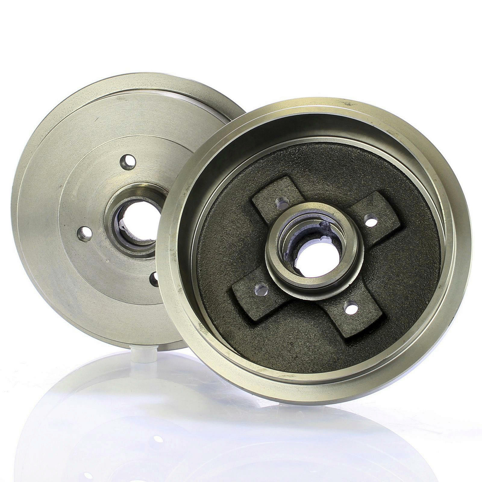 Bremstrommel Set Trommelbremse Hinten Vorne passend für VW Polo 3 60 Golf 1.0