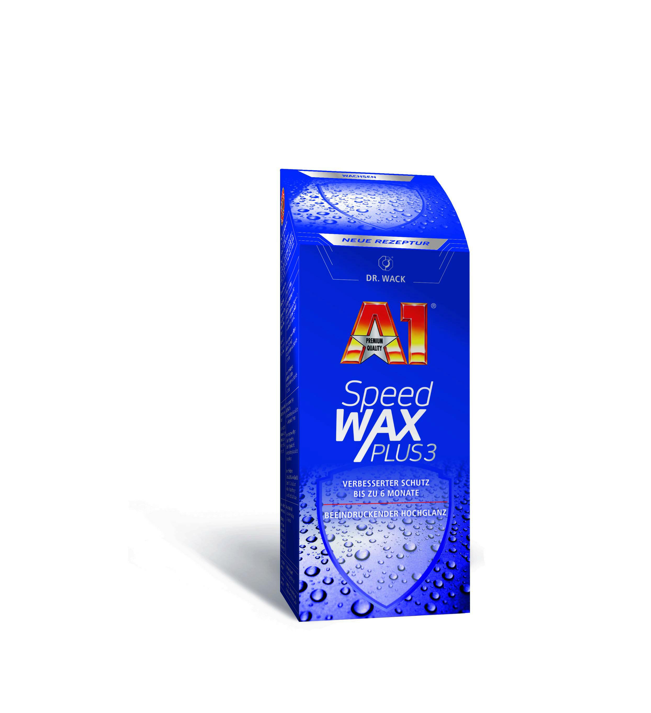 DR. WACK A1 Speed Wax Plus 3 Wachs Lack Pflege Versiegelung