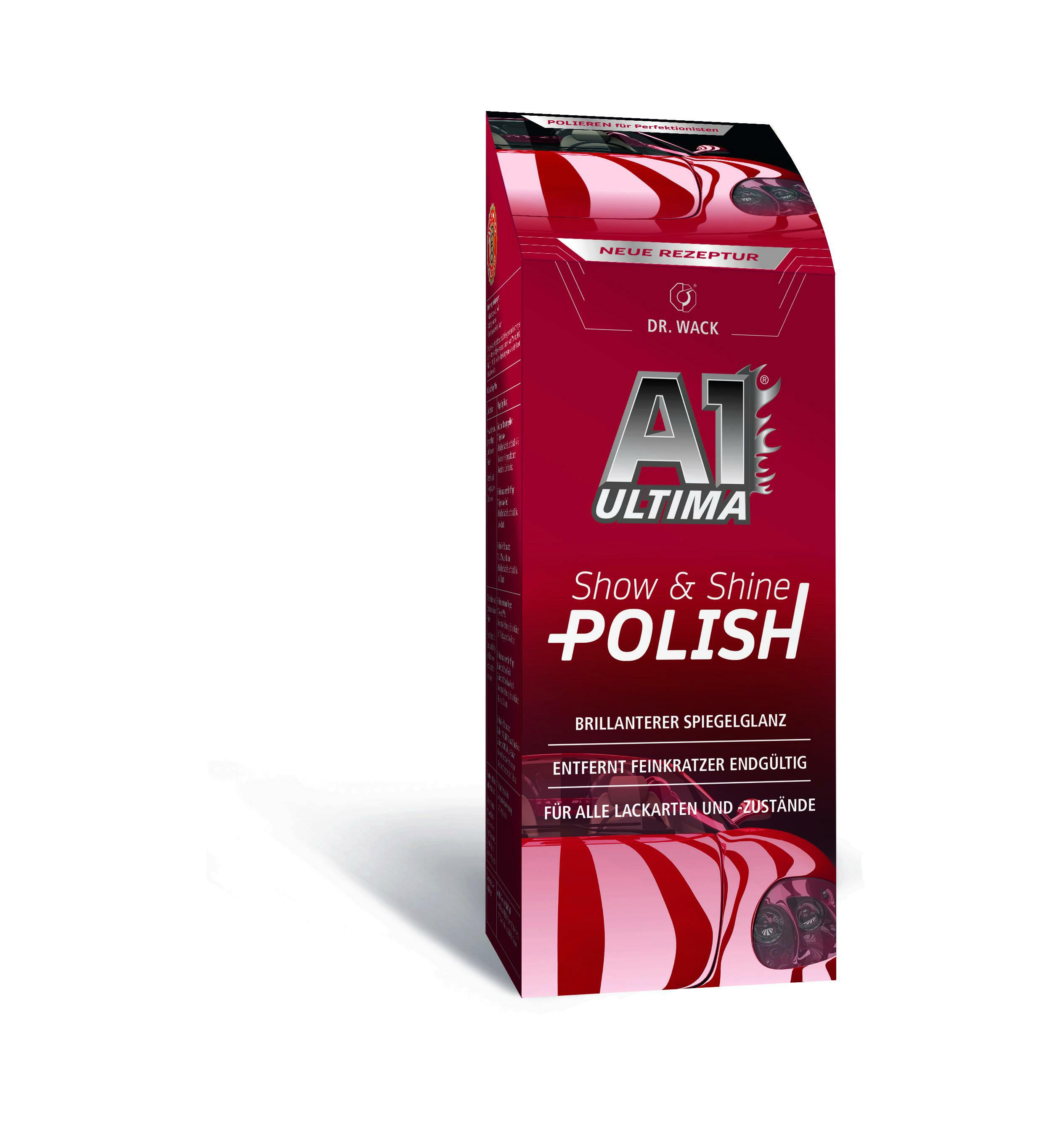 Dr. Wack A1 SHOW & SHINE POLISH 250 ML Politur für einen perfekten Auftritt