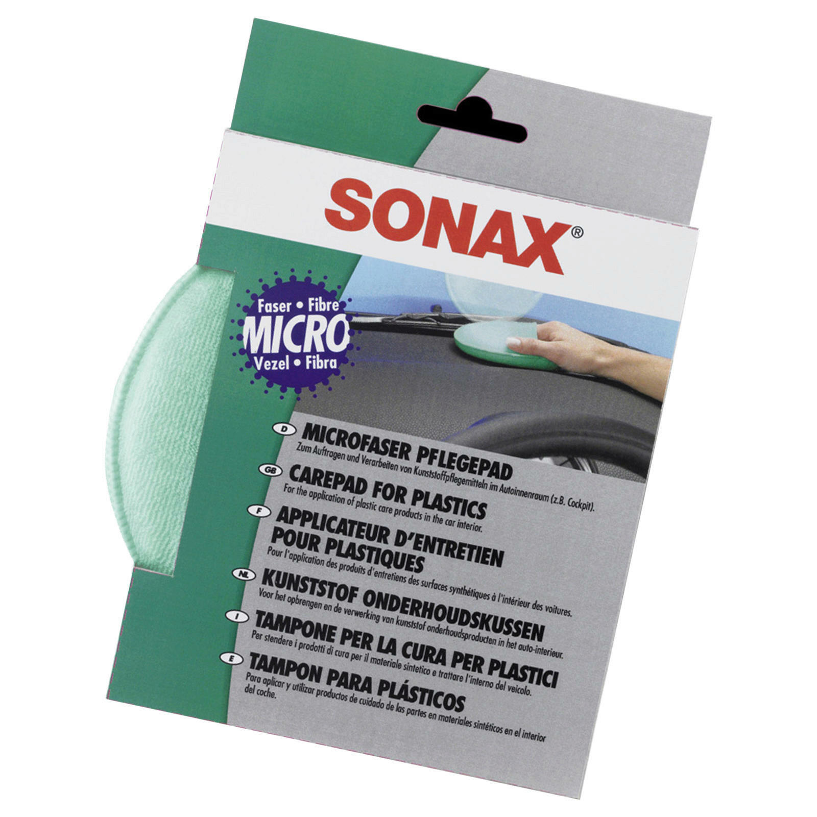 SONAX 02542410 XTREME Leder Pflege Milch 0,5l + Kunststoff Pflegepad Matteffekt