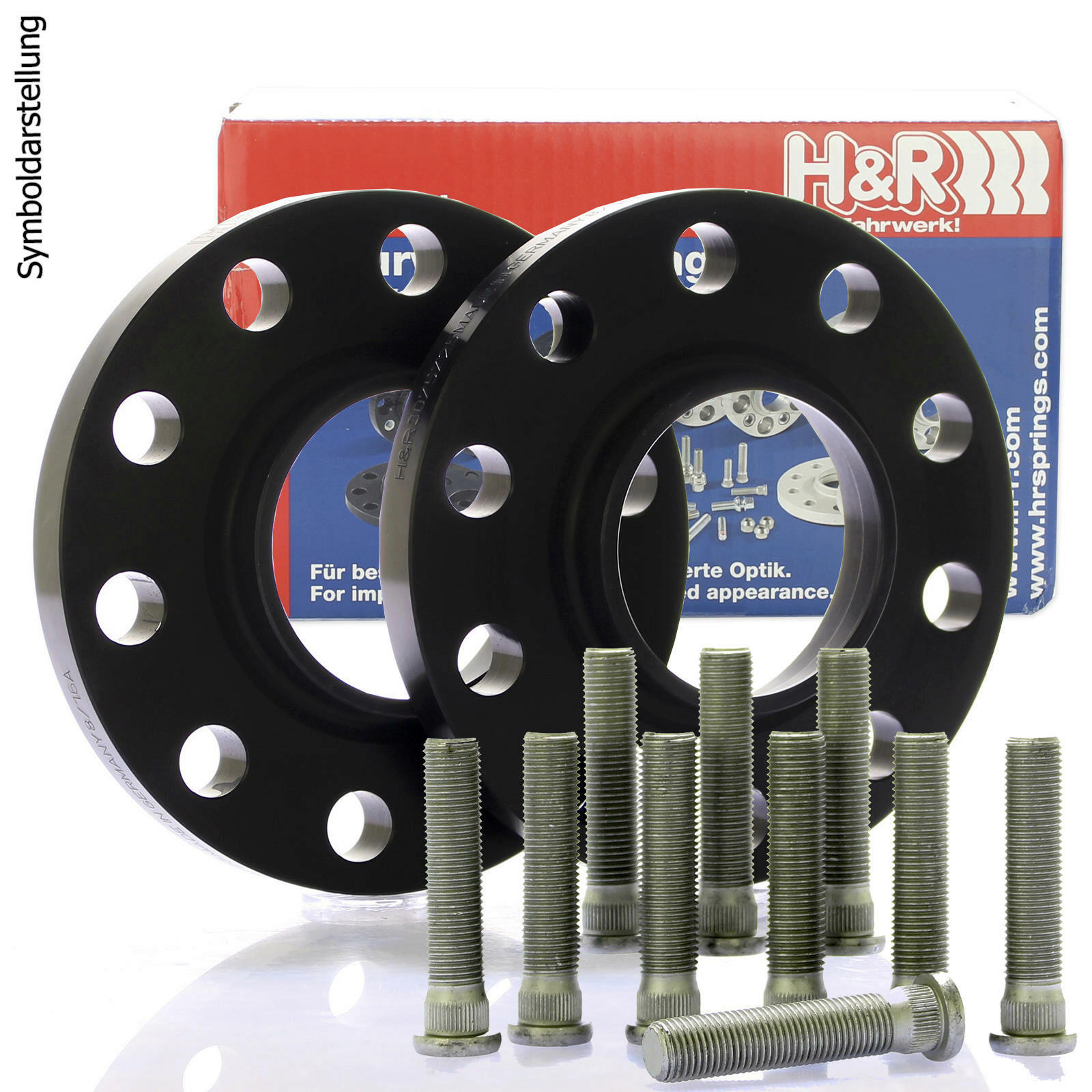 H&R DR-ABE Spurplatten Spurverbreiterung Distanzscheibe 5x112 30mm // 2x1...