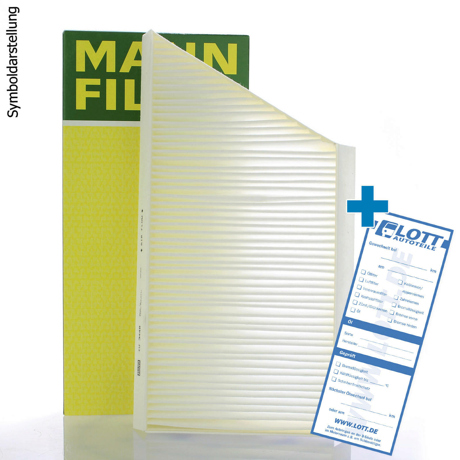 MANN-FILTER Filter, Innenraumluft