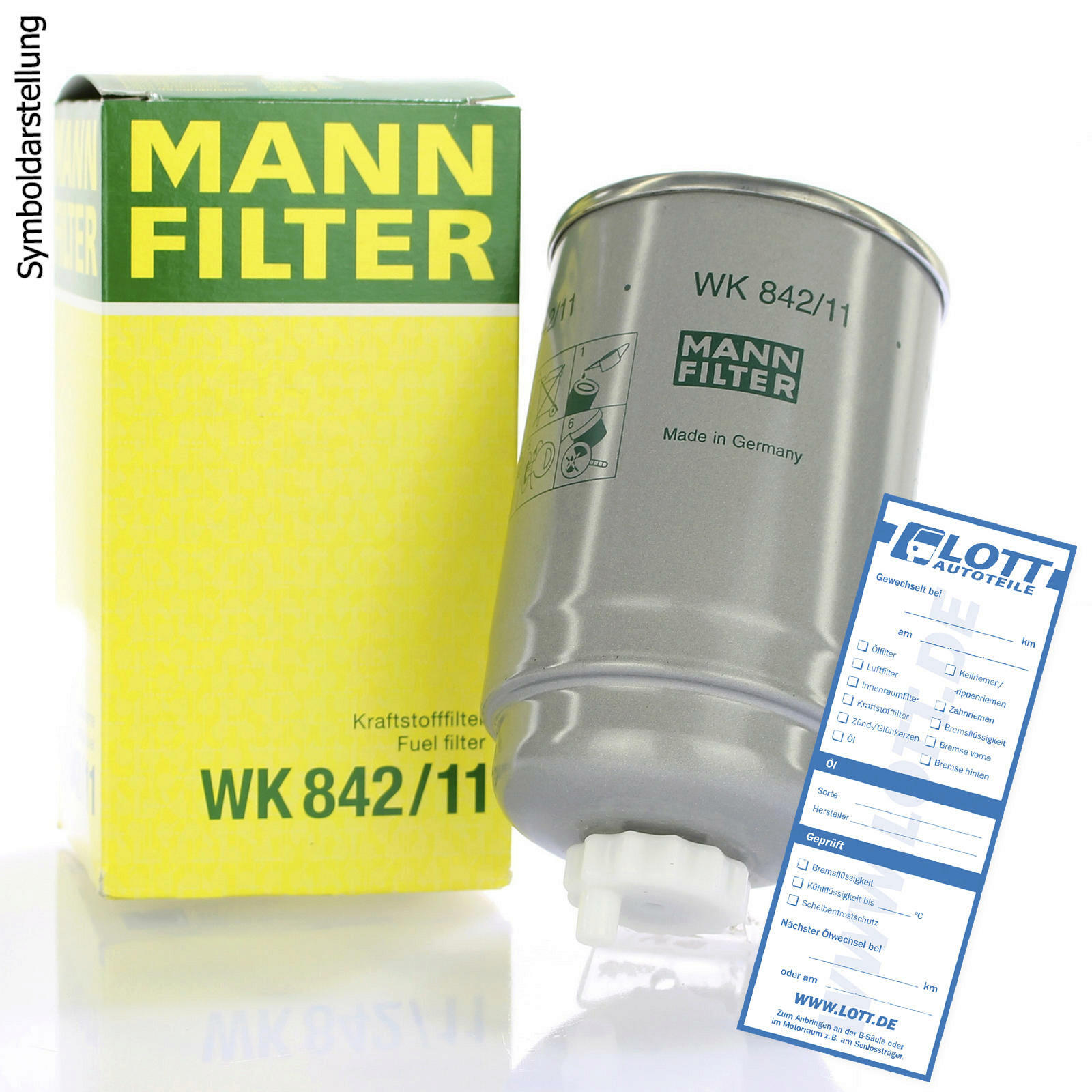 Kraftstofffilter NEU MANN-FILTER WK 4002