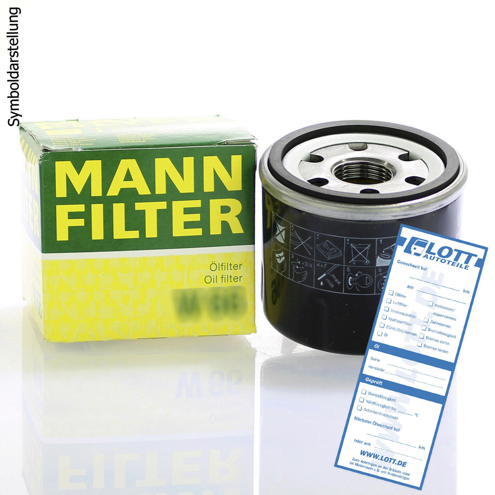 2x Original MANN-FILTER Ölfilter Oelfilter HU 7008 z Oil Filter